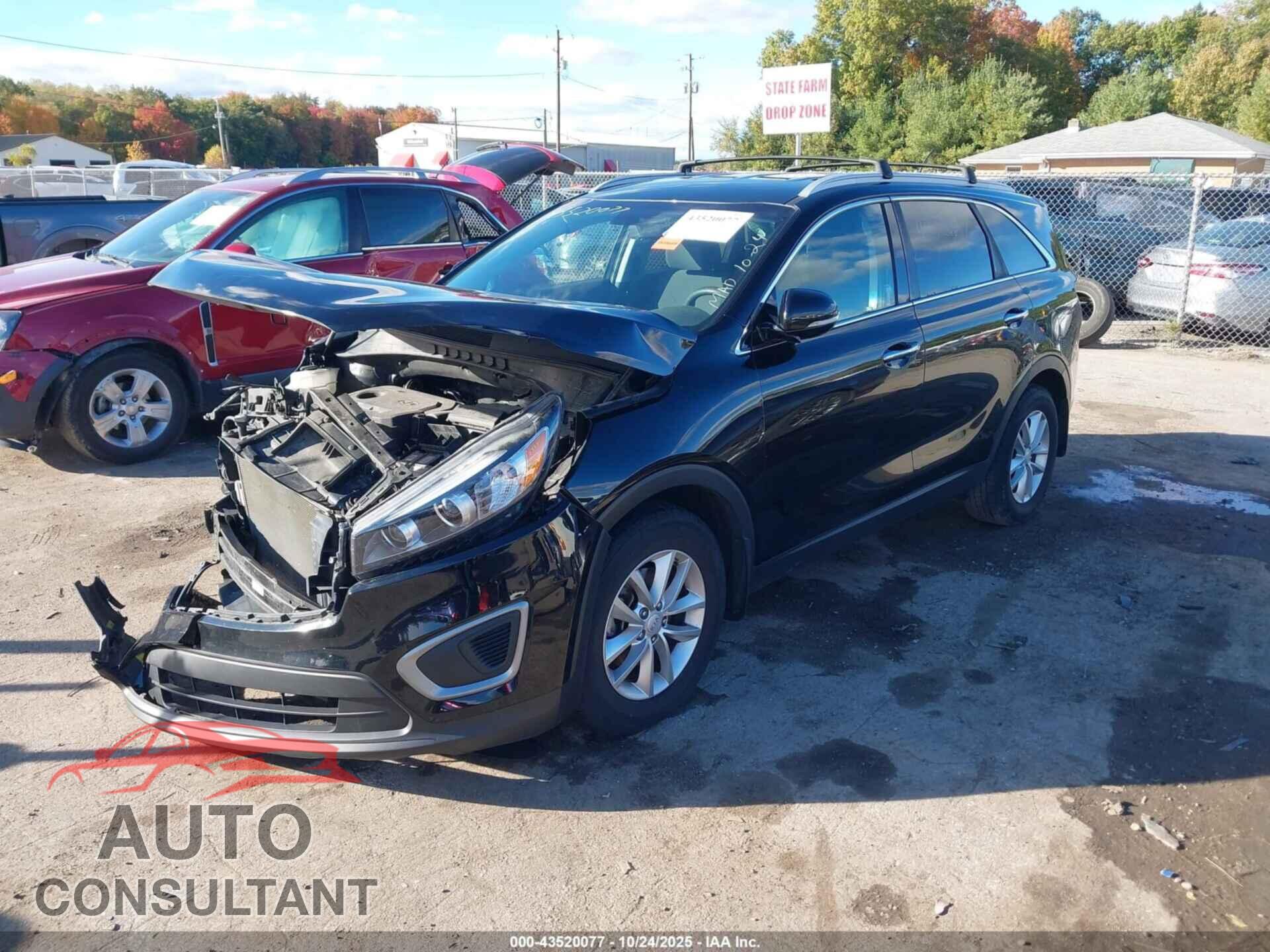 KIA SORENTO 2016 - 5XYPG4A37GG147379