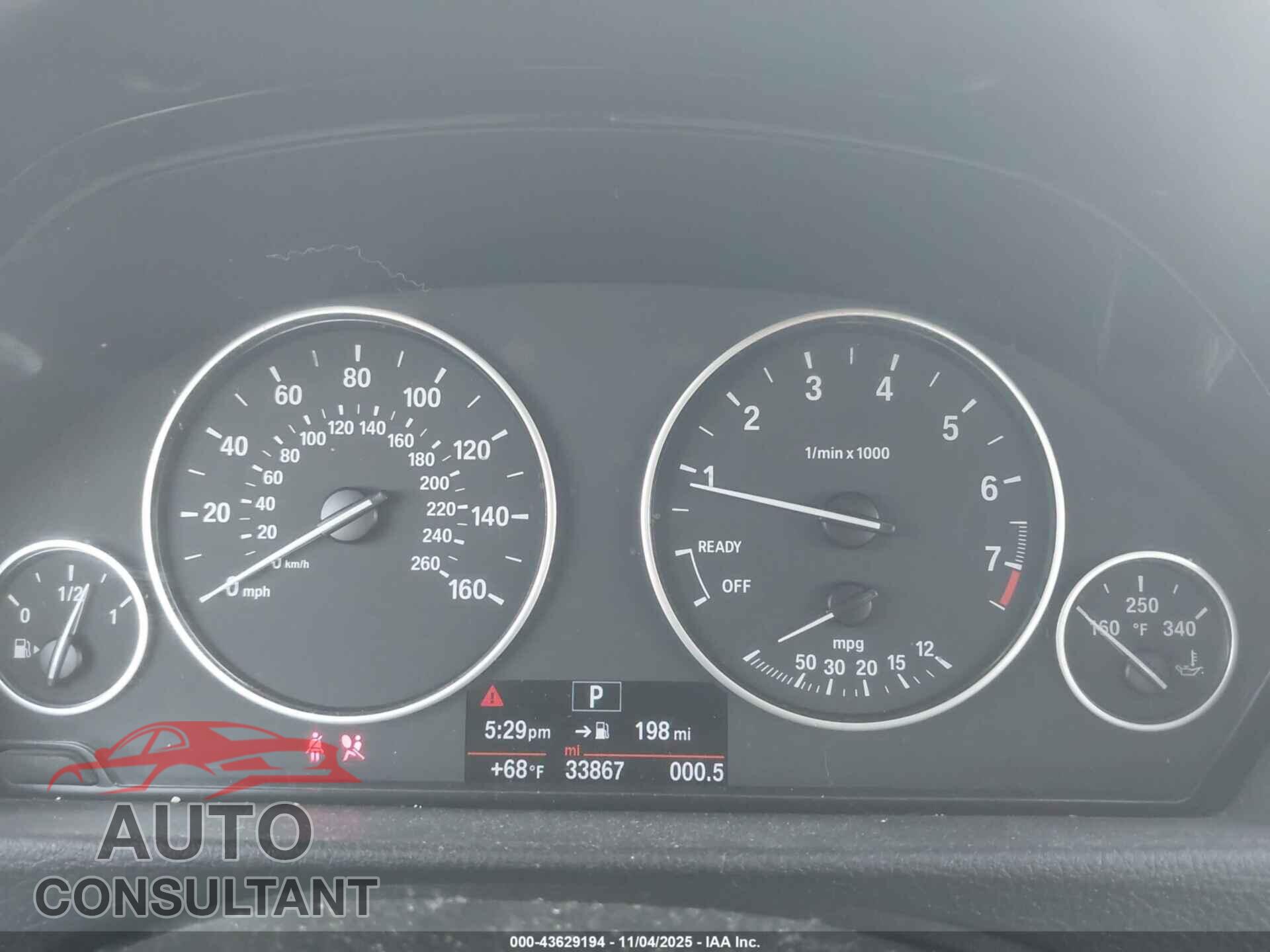 BMW 328I 2015 - WBA3C1C53FP116520