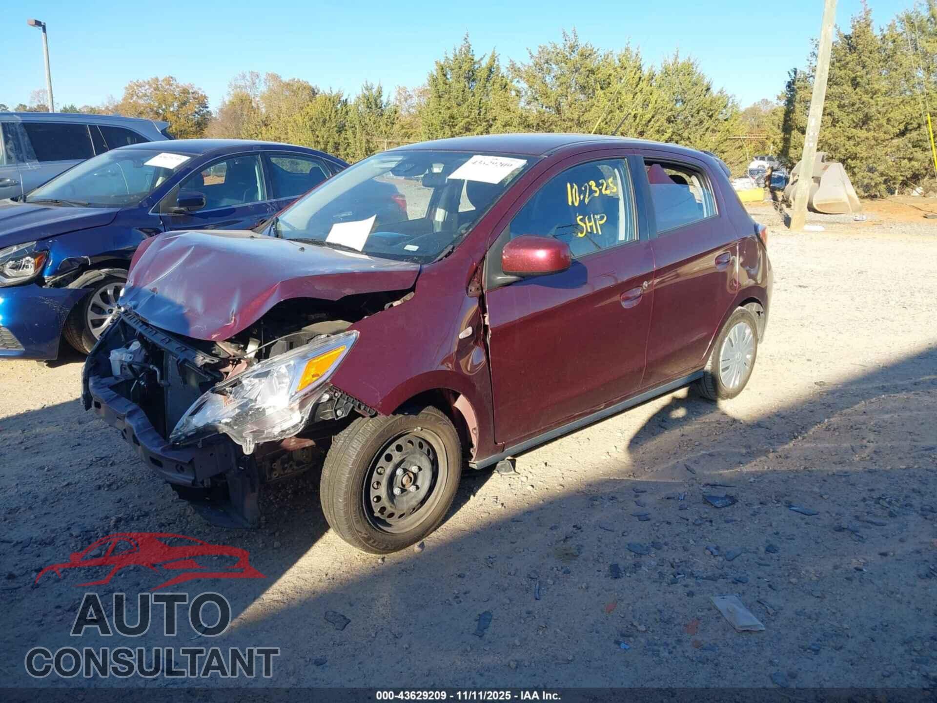 MITSUBISHI MIRAGE 2022 - ML32AUHJ1NH003673