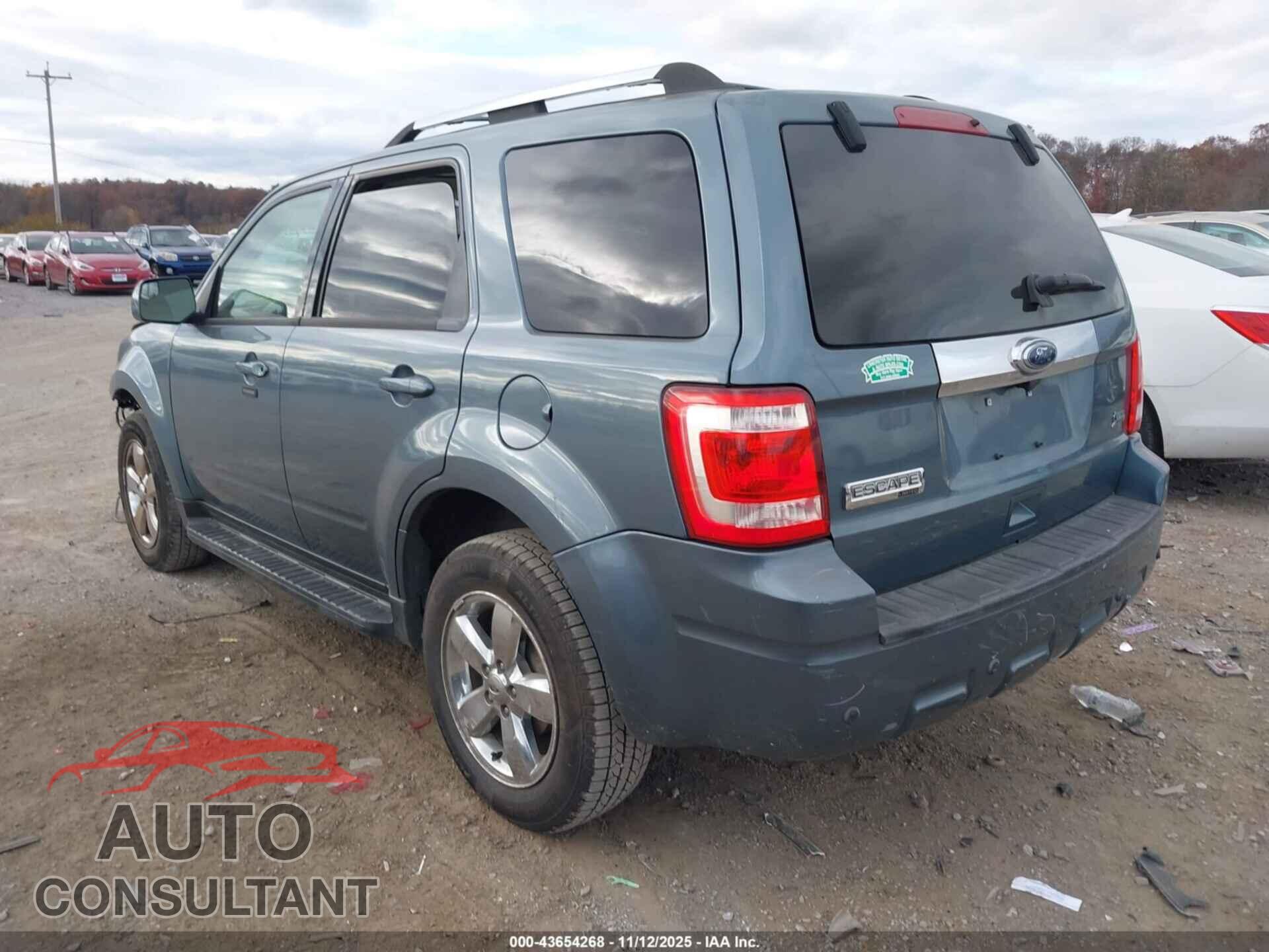 FORD ESCAPE 2011 - 1FMCU9EG9BKA41225