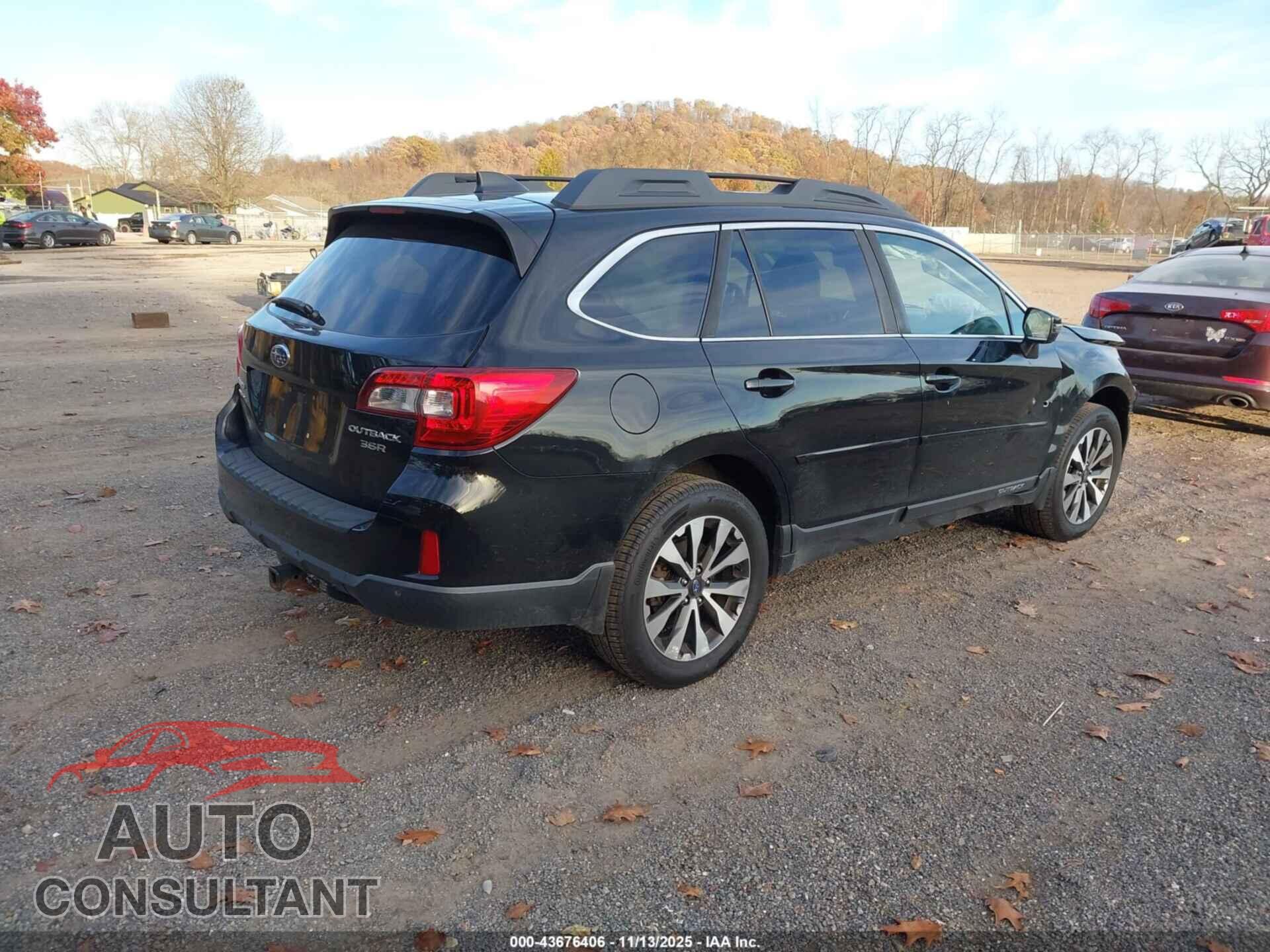 SUBARU OUTBACK 2017 - 4S4BSENC0H3365836