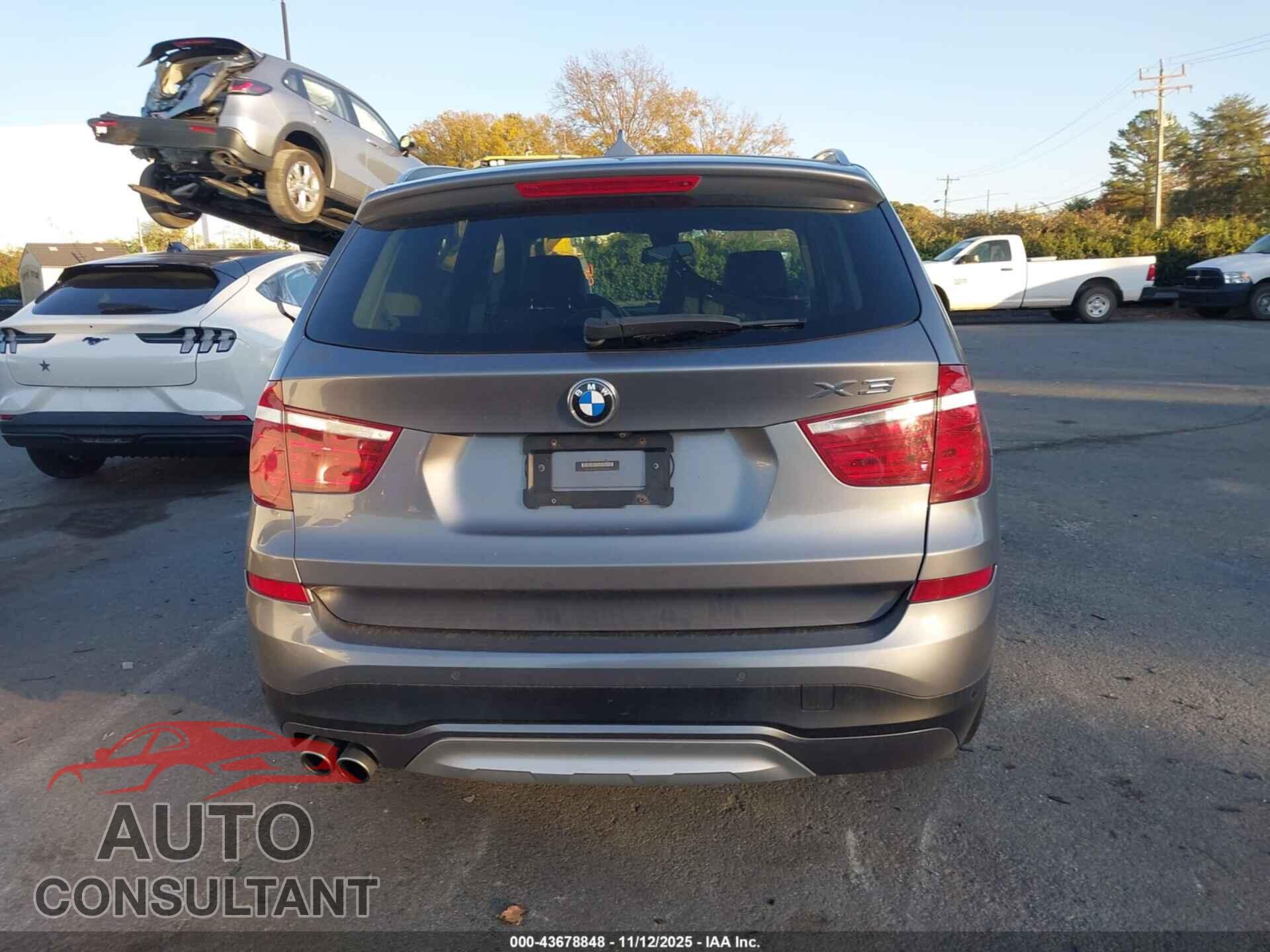 BMW X3 2017 - 5UXWX9C59H0T03337