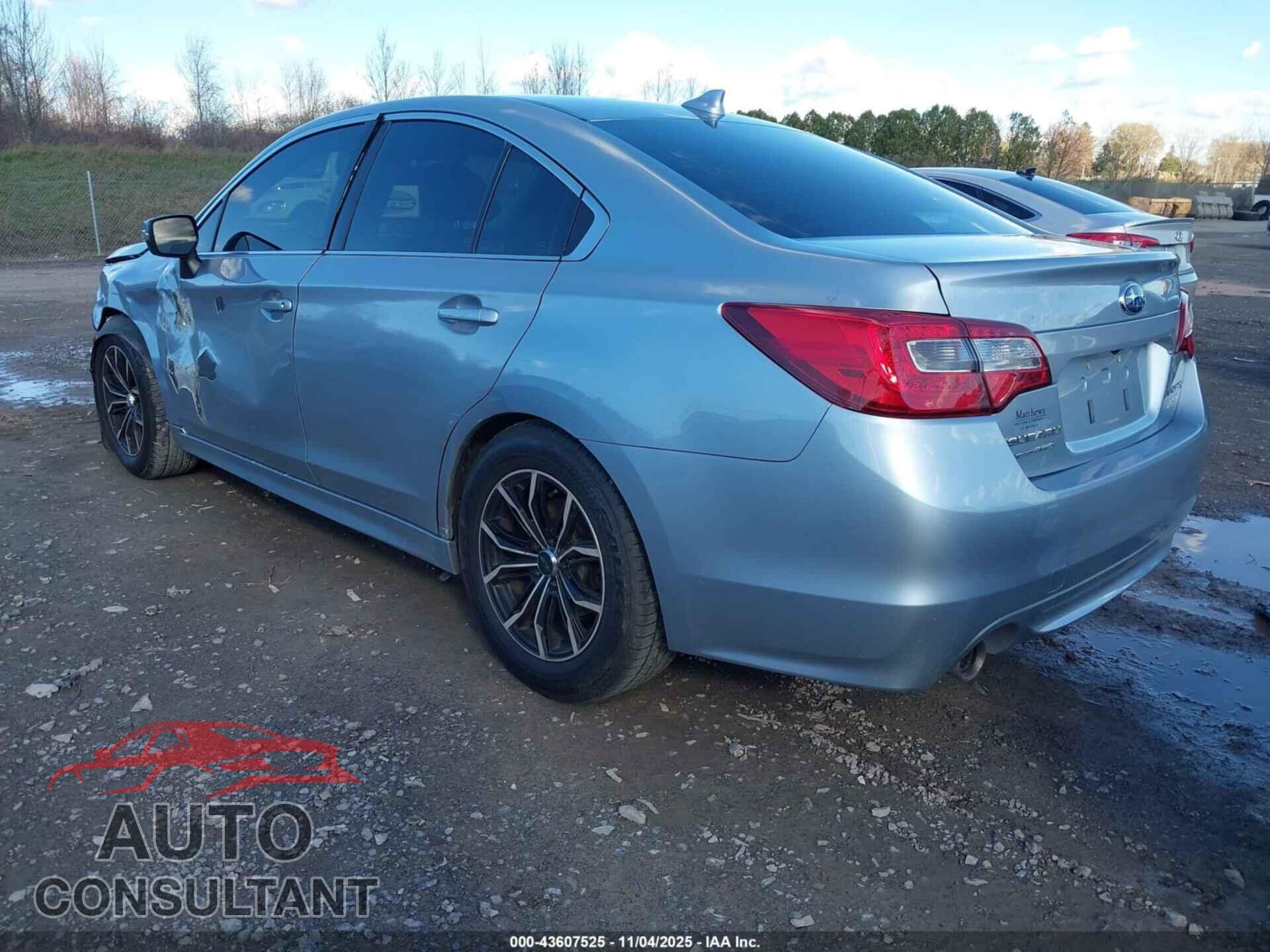 SUBARU LEGACY 2017 - 4S3BNAF65H3016488