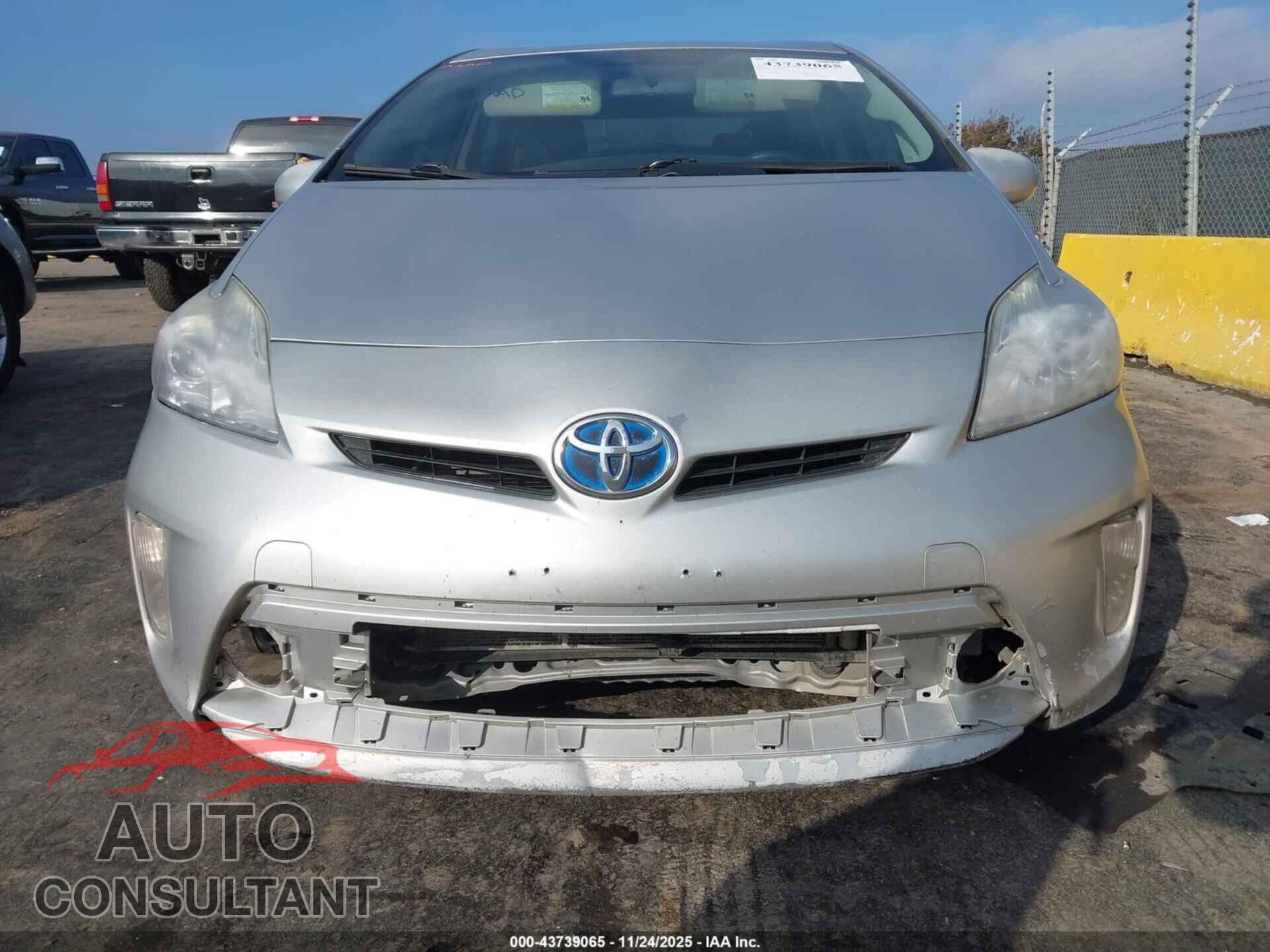 TOYOTA PRIUS 2013 - JTDKN3DU9D0347003