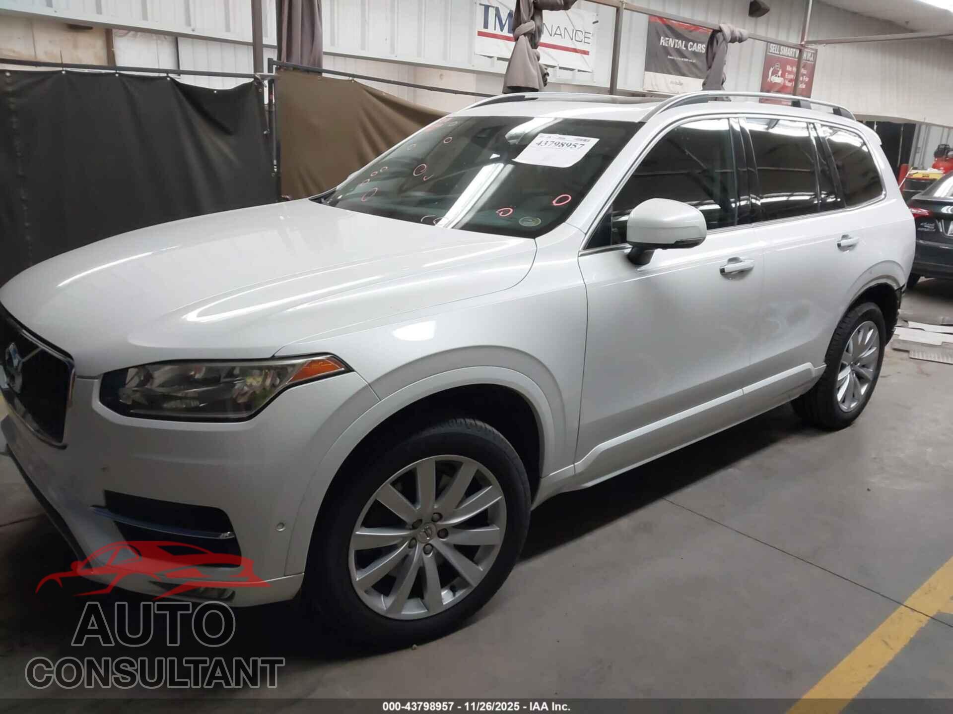 VOLVO XC90 2016 - YV4A22PK8G1035257