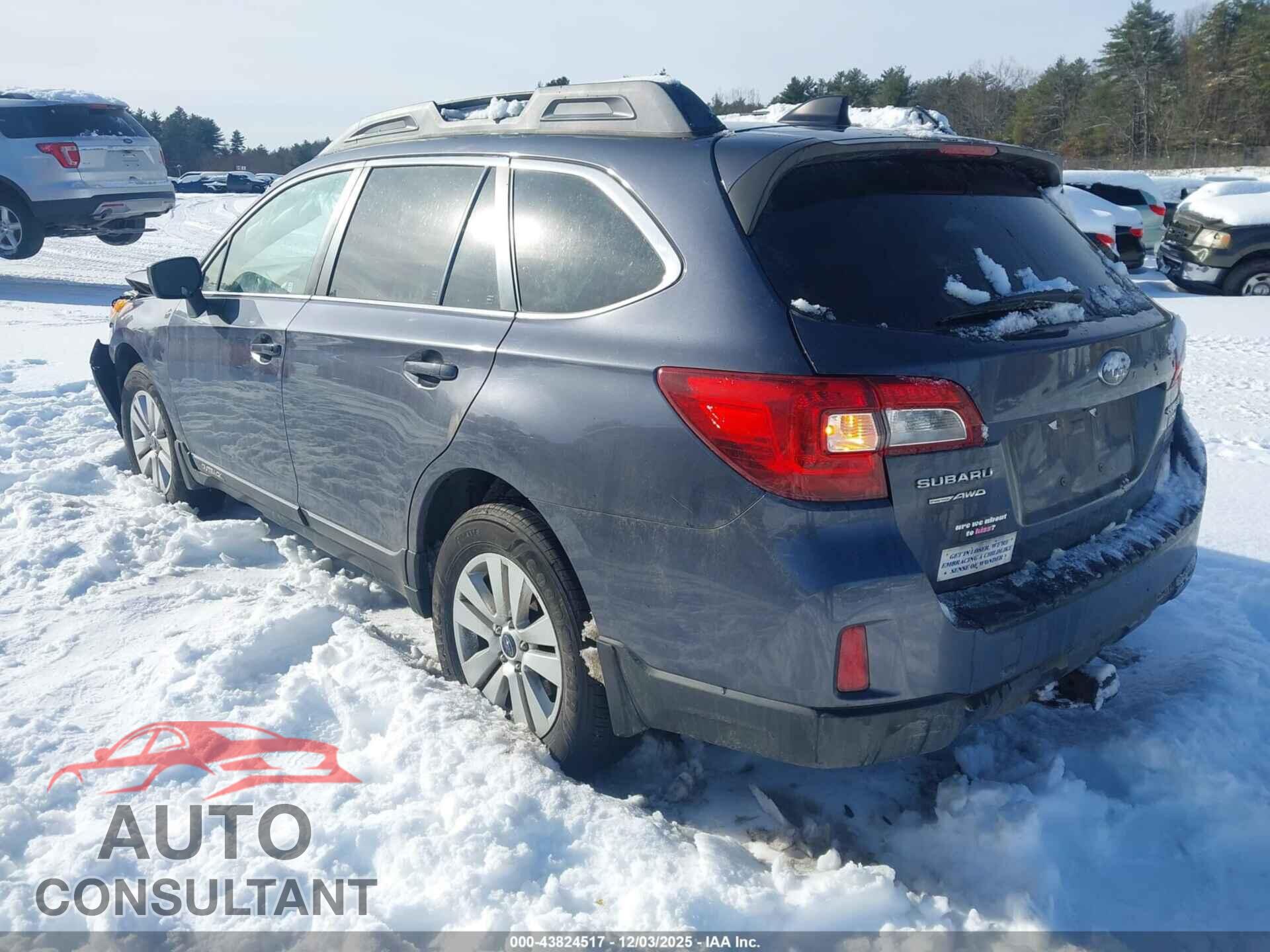 SUBARU OUTBACK 2016 - 4S4BSACC1G3208181