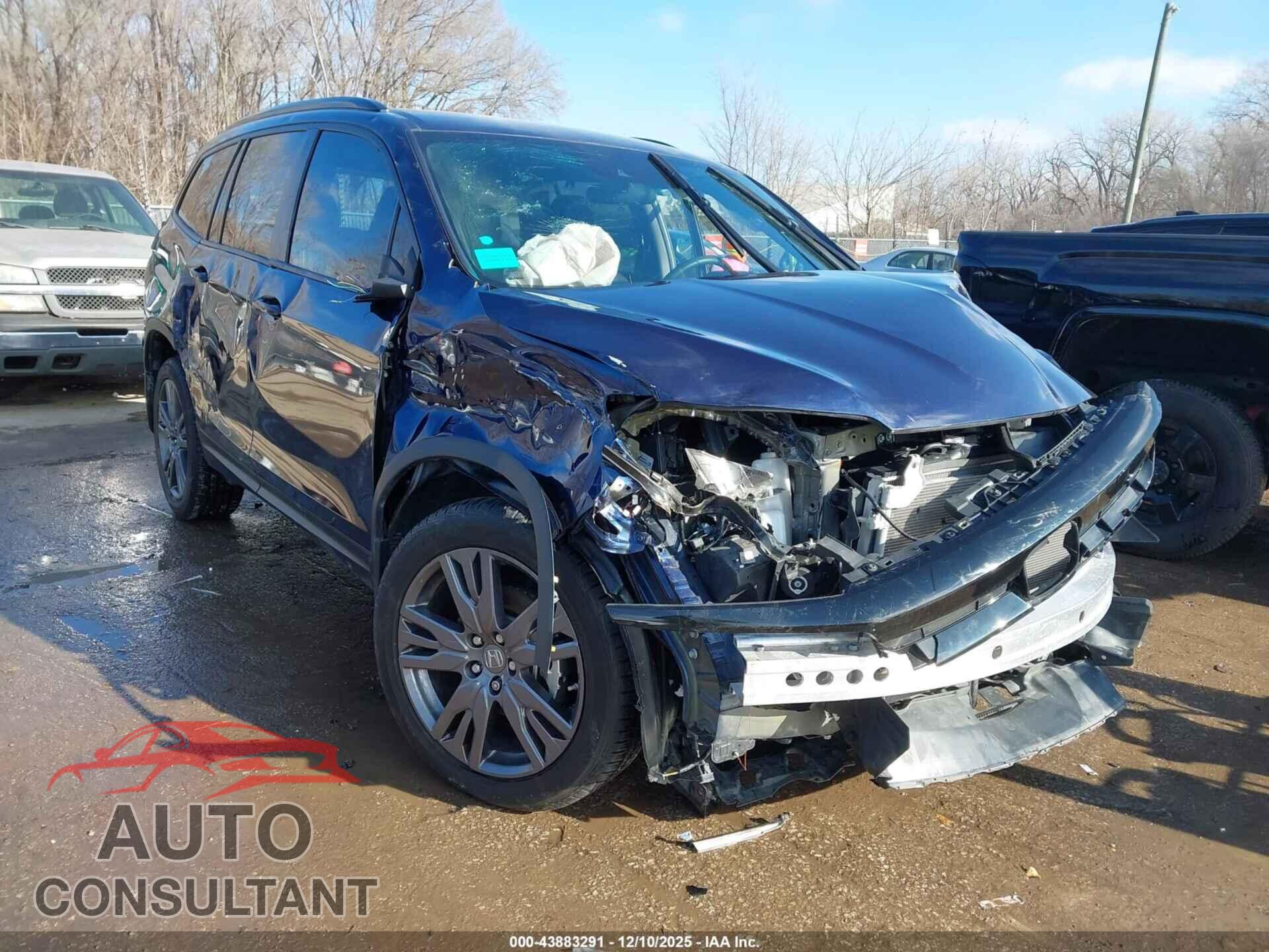 HONDA PILOT 2022 - 5FNYF5H33NB006946