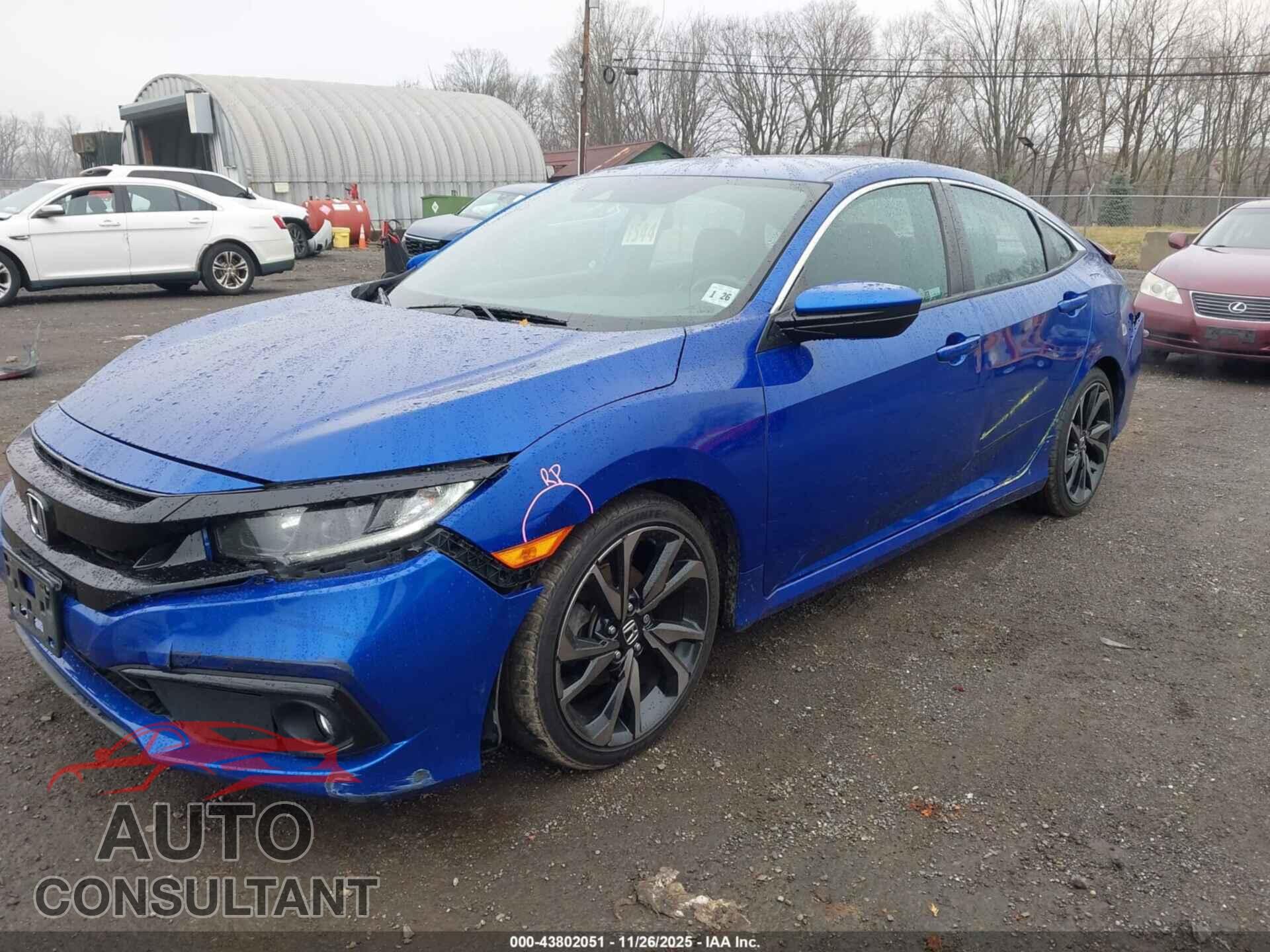 HONDA CIVIC 2020 - 2HGFC2F85LH588490