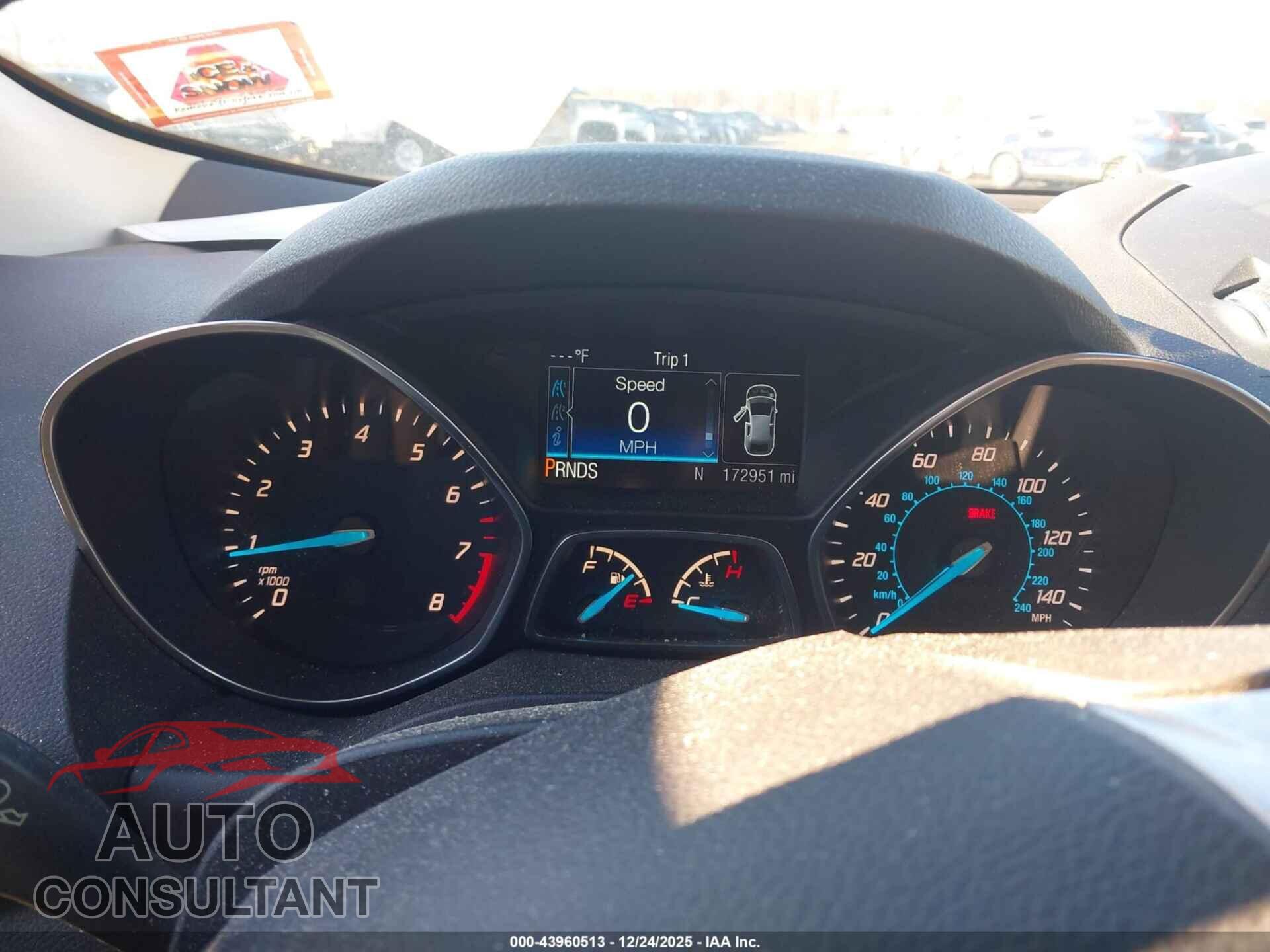 FORD ESCAPE 2014 - 1FMCU9G90EUB75404