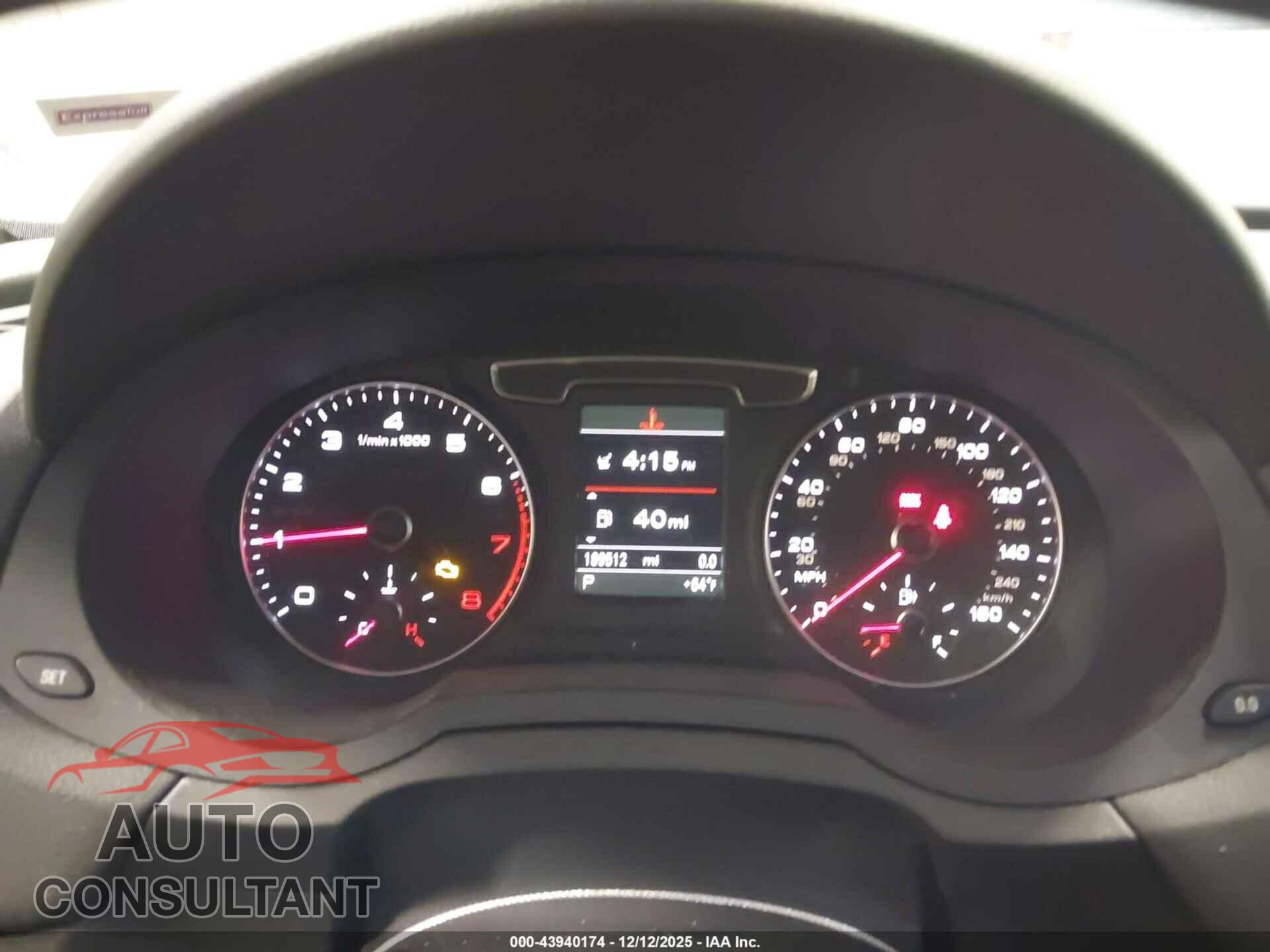 AUDI Q3 2016 - WA1EFCFS7GR010457