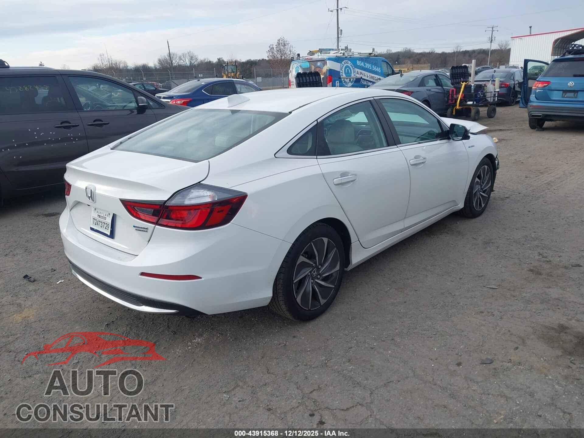 HONDA INSIGHT 2019 - 19XZE4F90KE023164