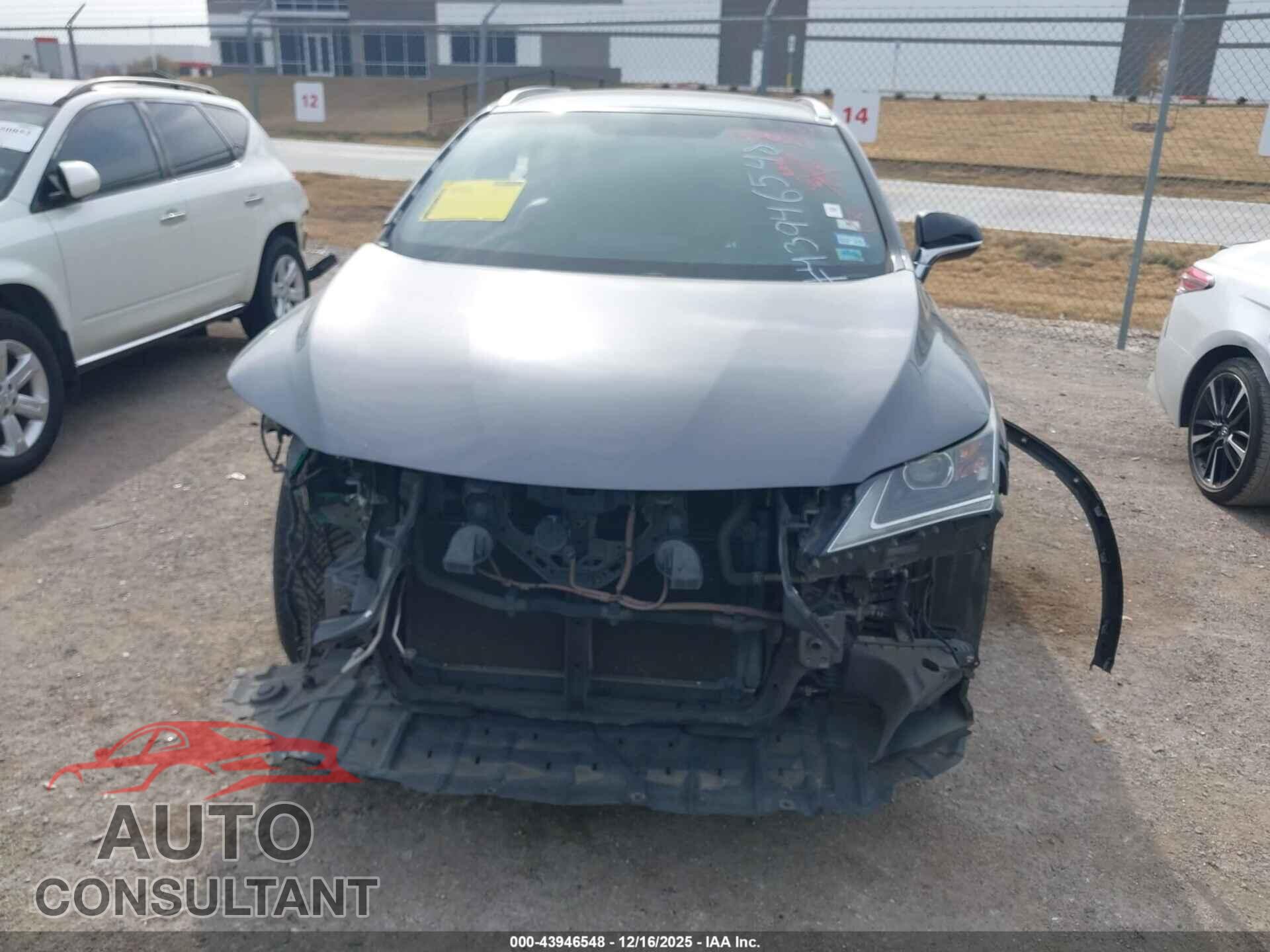 LEXUS RX 450H 2016 - 2T2BGMCA8GC001389