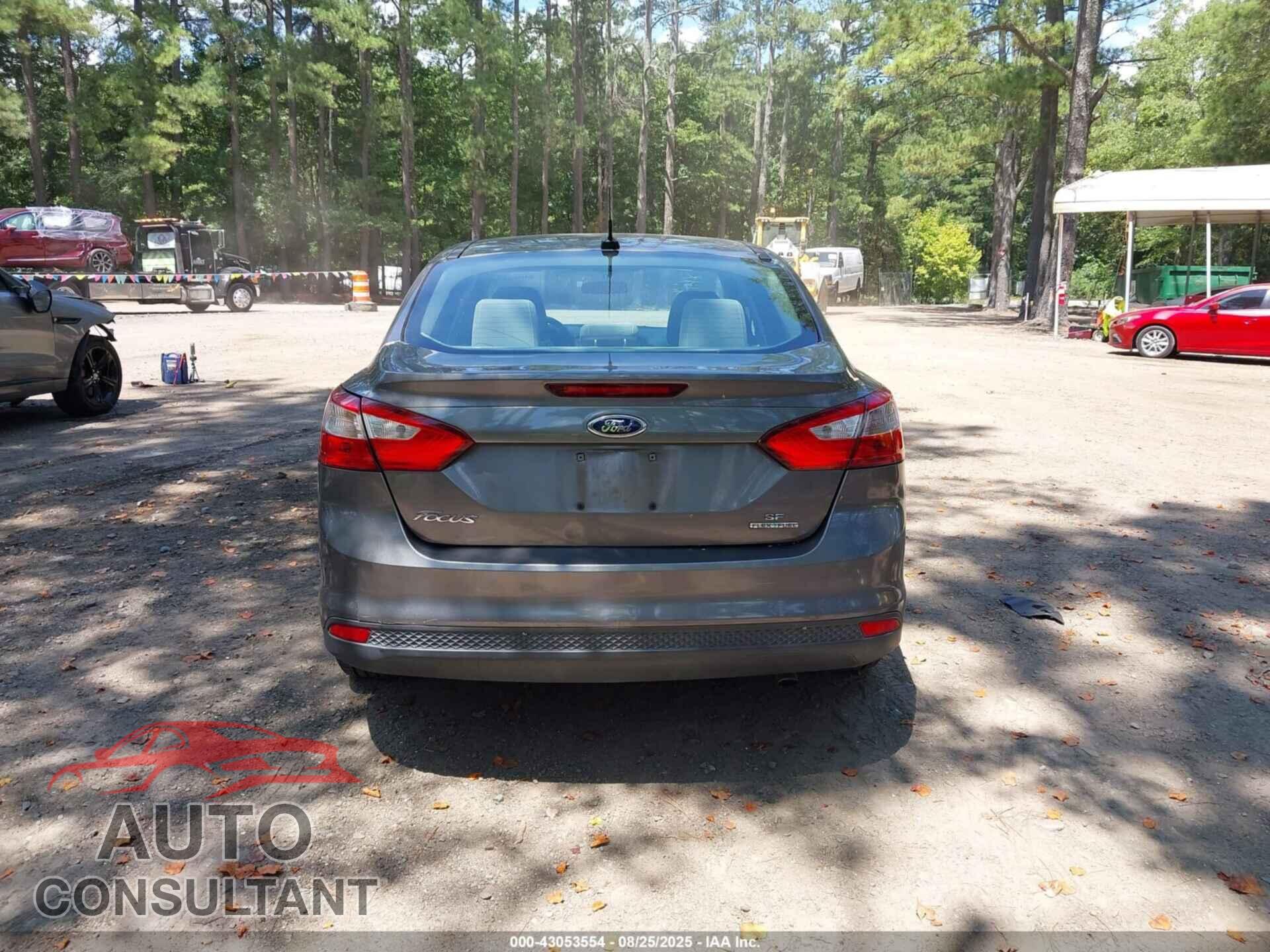 FORD FOCUS 2013 - 1FADP3F2XDL344727