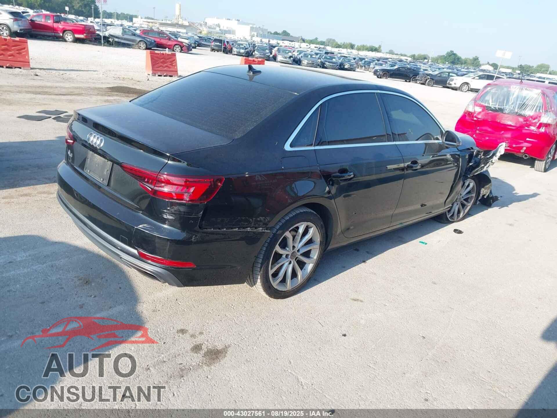 AUDI A4 2019 - WAUGMAF40KN002675