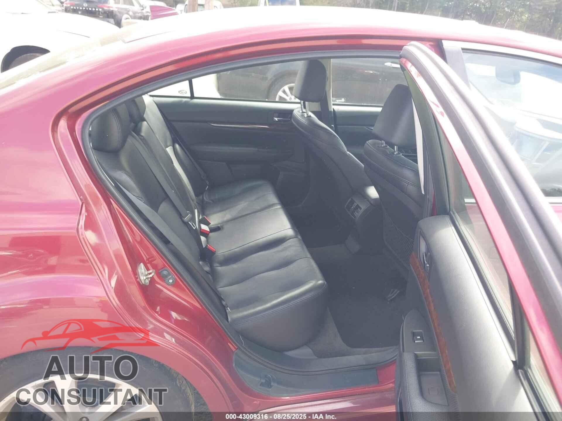 SUBARU LEGACY 2014 - 4S3BMBN60E3002424
