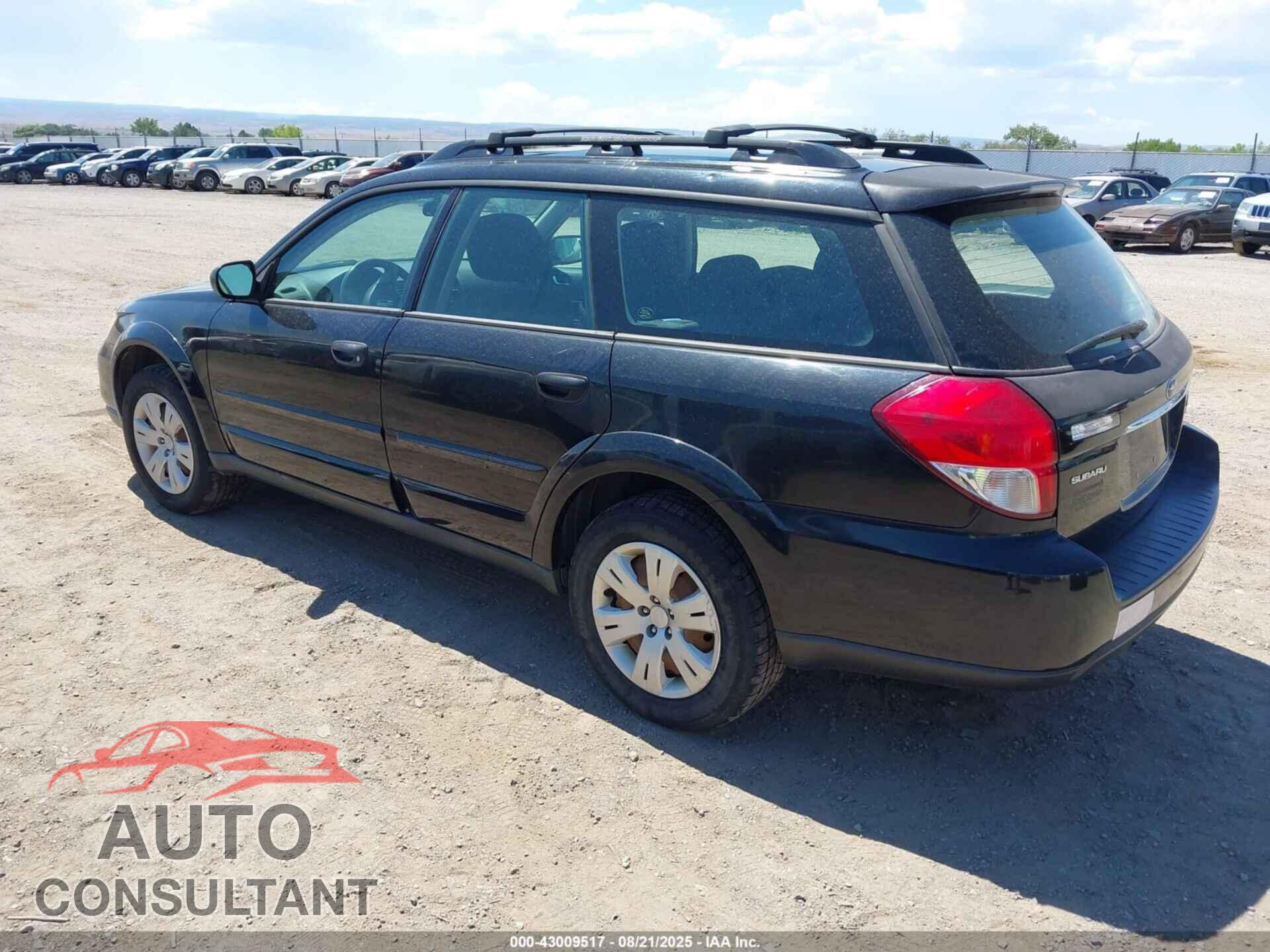 SUBARU OUTBACK 2009 - 4S4BP60C096323164