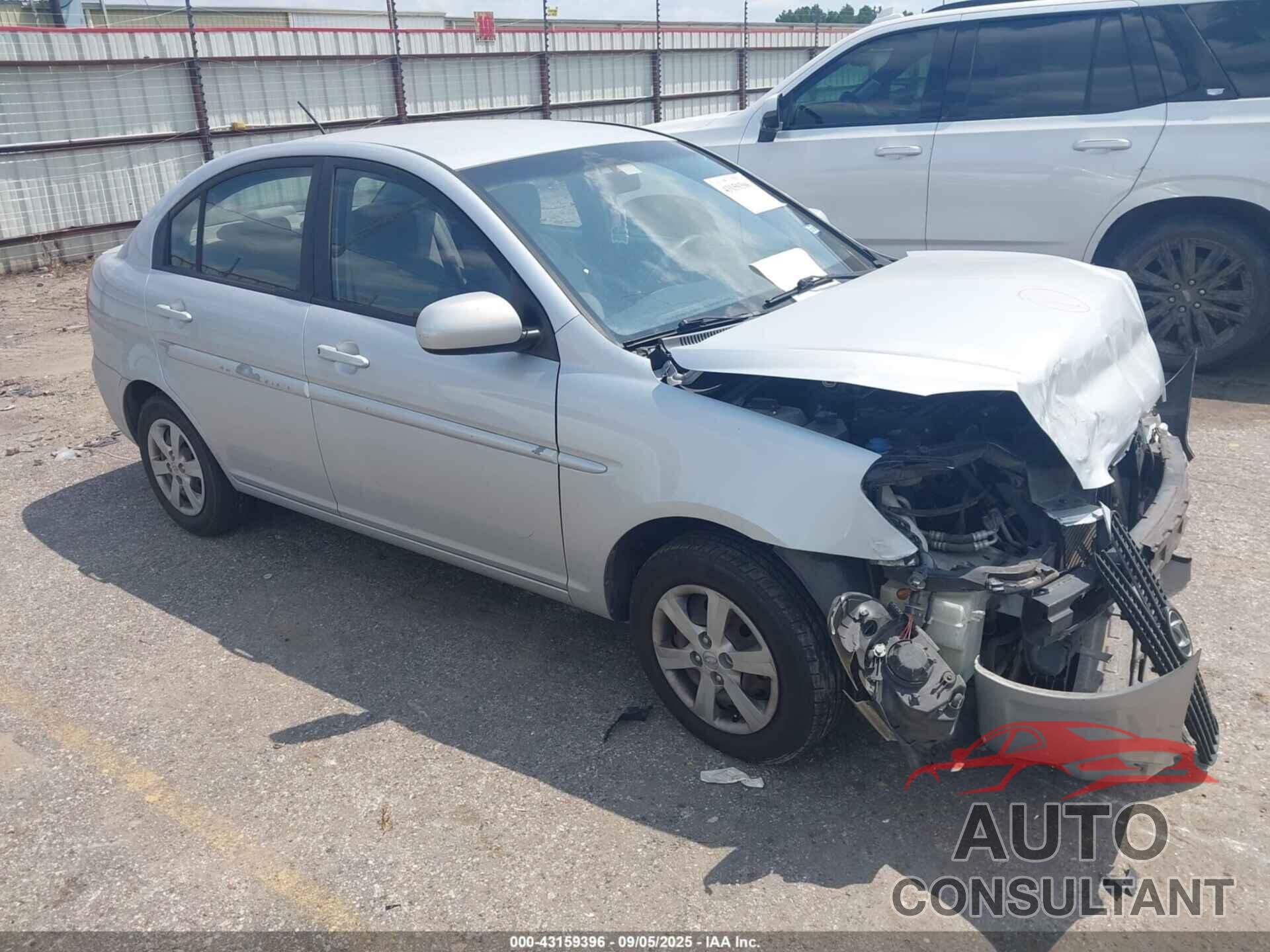 HYUNDAI ACCENT 2011 - KMHCN4AC4BU542367