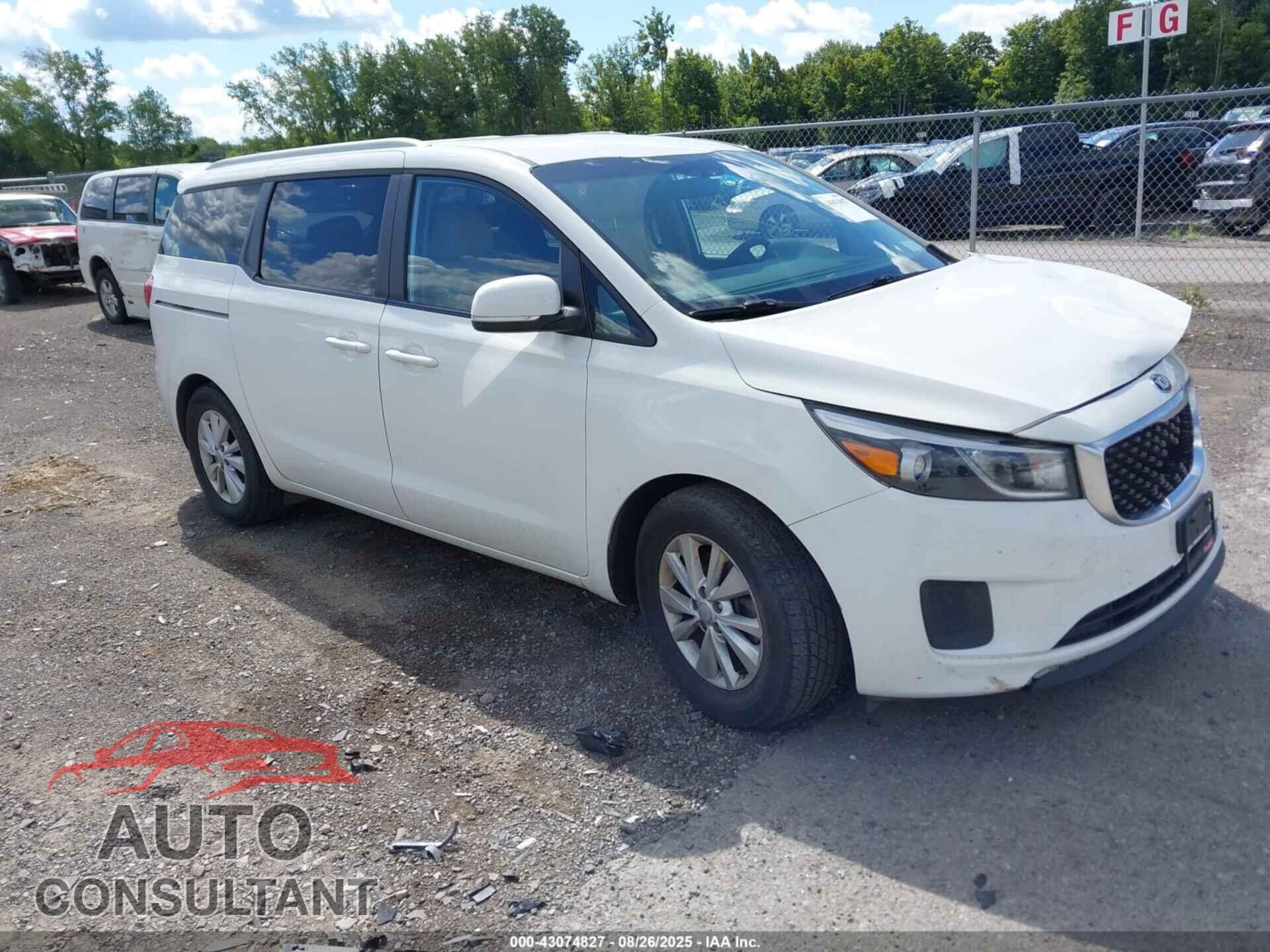 KIA SEDONA 2016 - KNDMB5C16G6190021