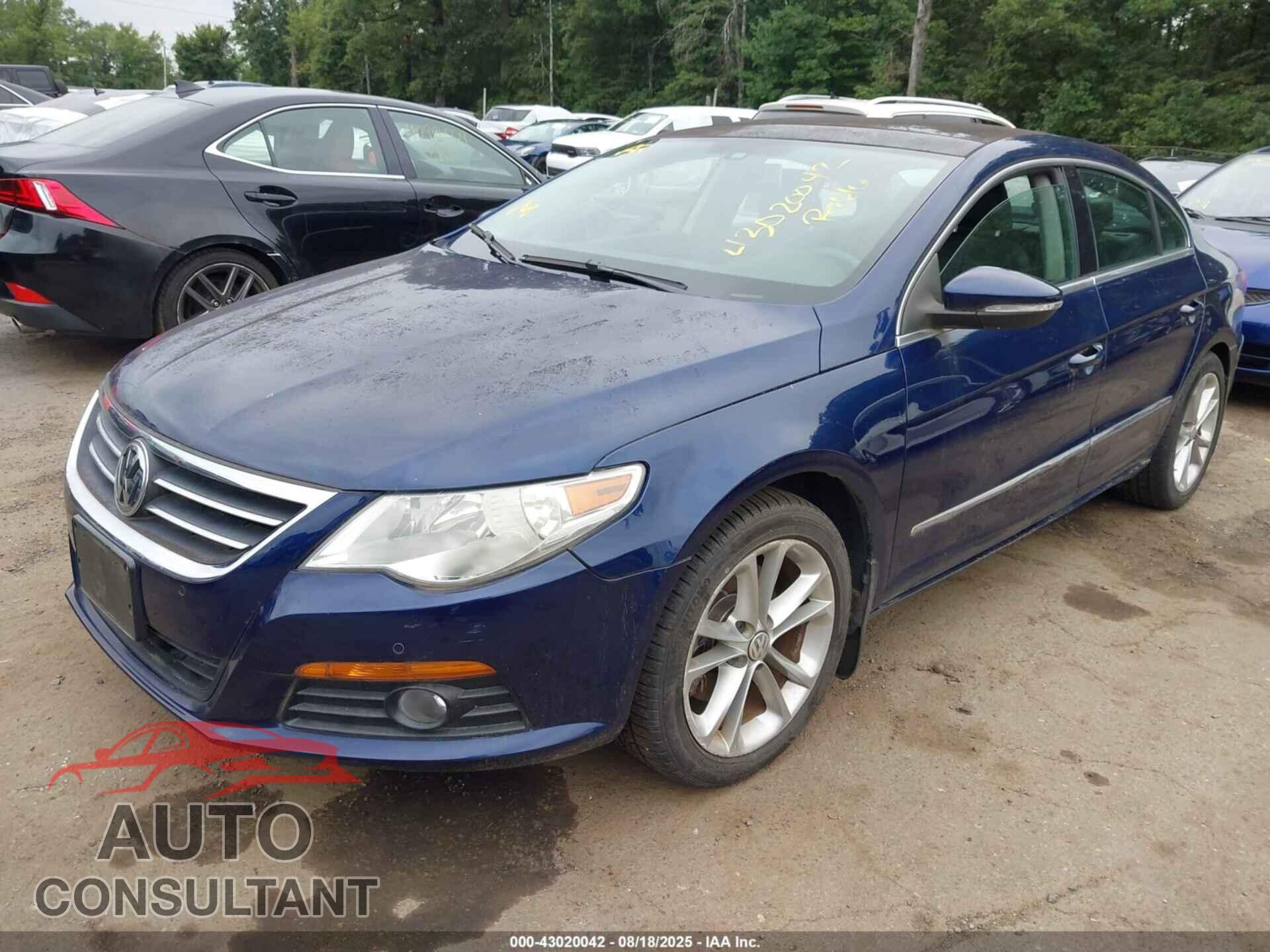 VOLKSWAGEN CC 2010 - WVWHN7AN7AE533068