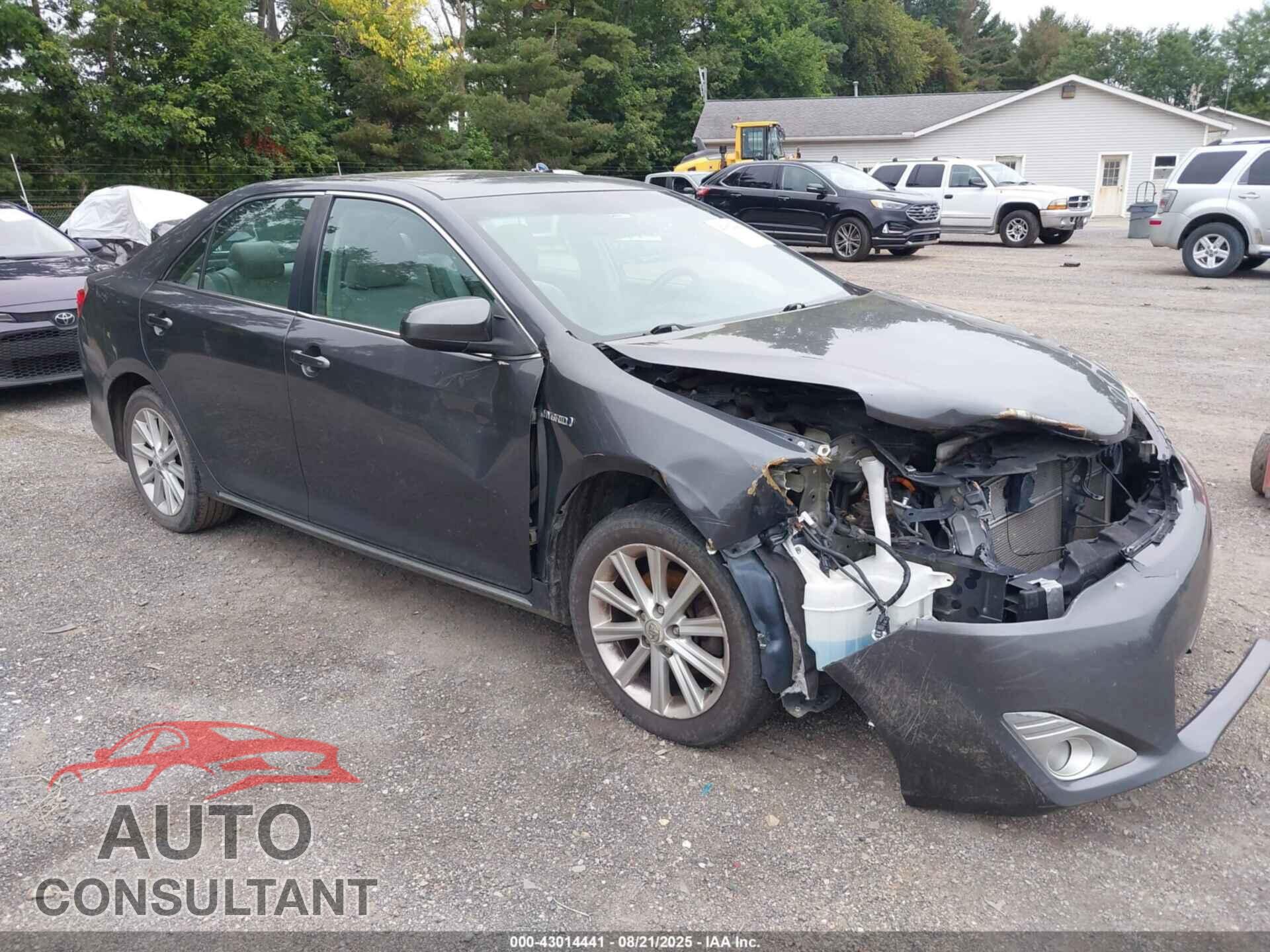 TOYOTA CAMRY HYBRID 2012 - 4T1BD1FK2CU038298