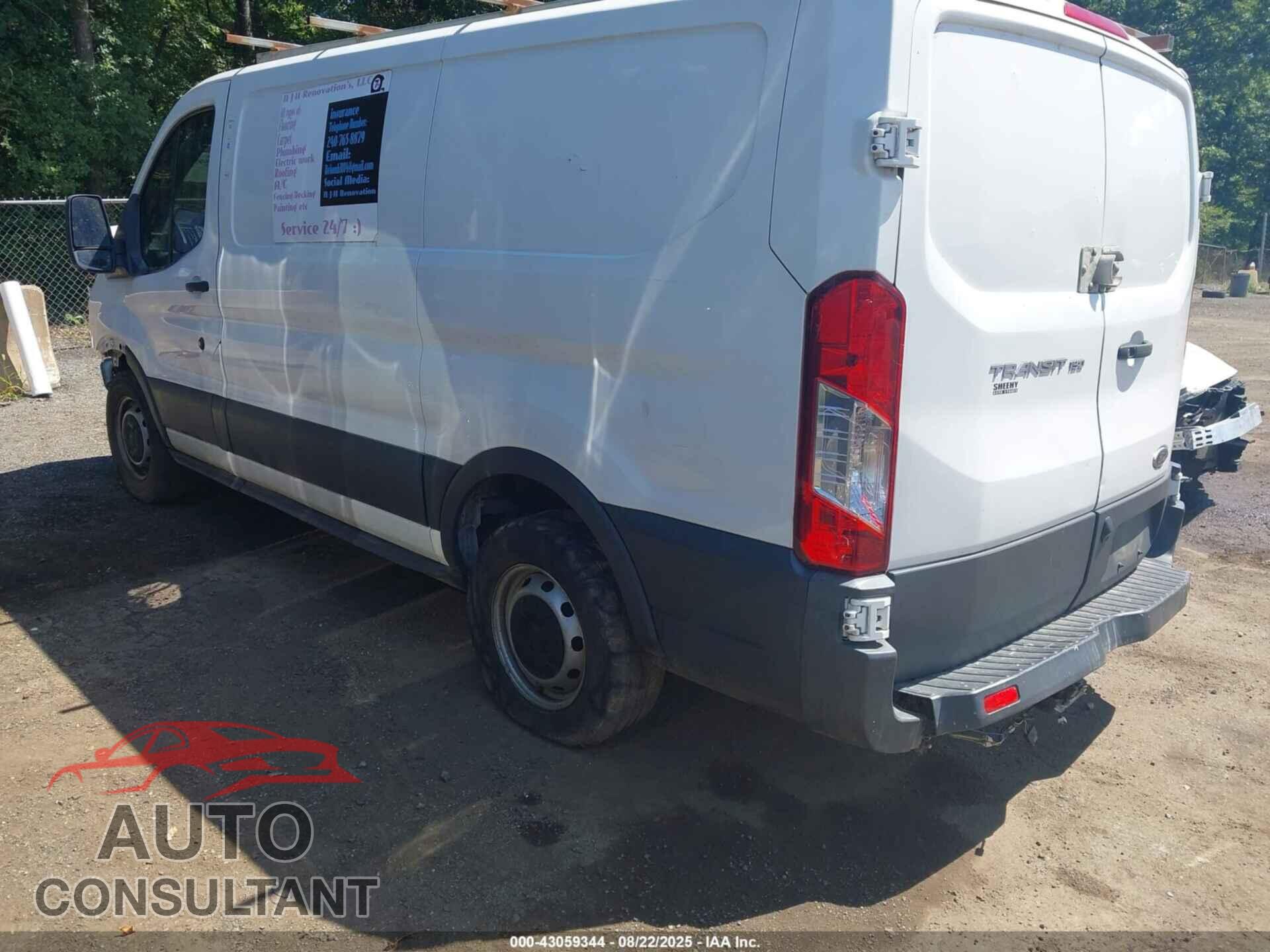 FORD TRANSIT-150 2018 - 1FTYE1ZM3JKA31071