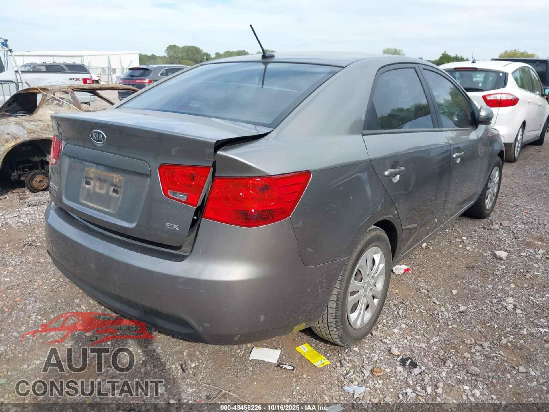 KIA FORTE 2012 - KNAFU4A22C5487129