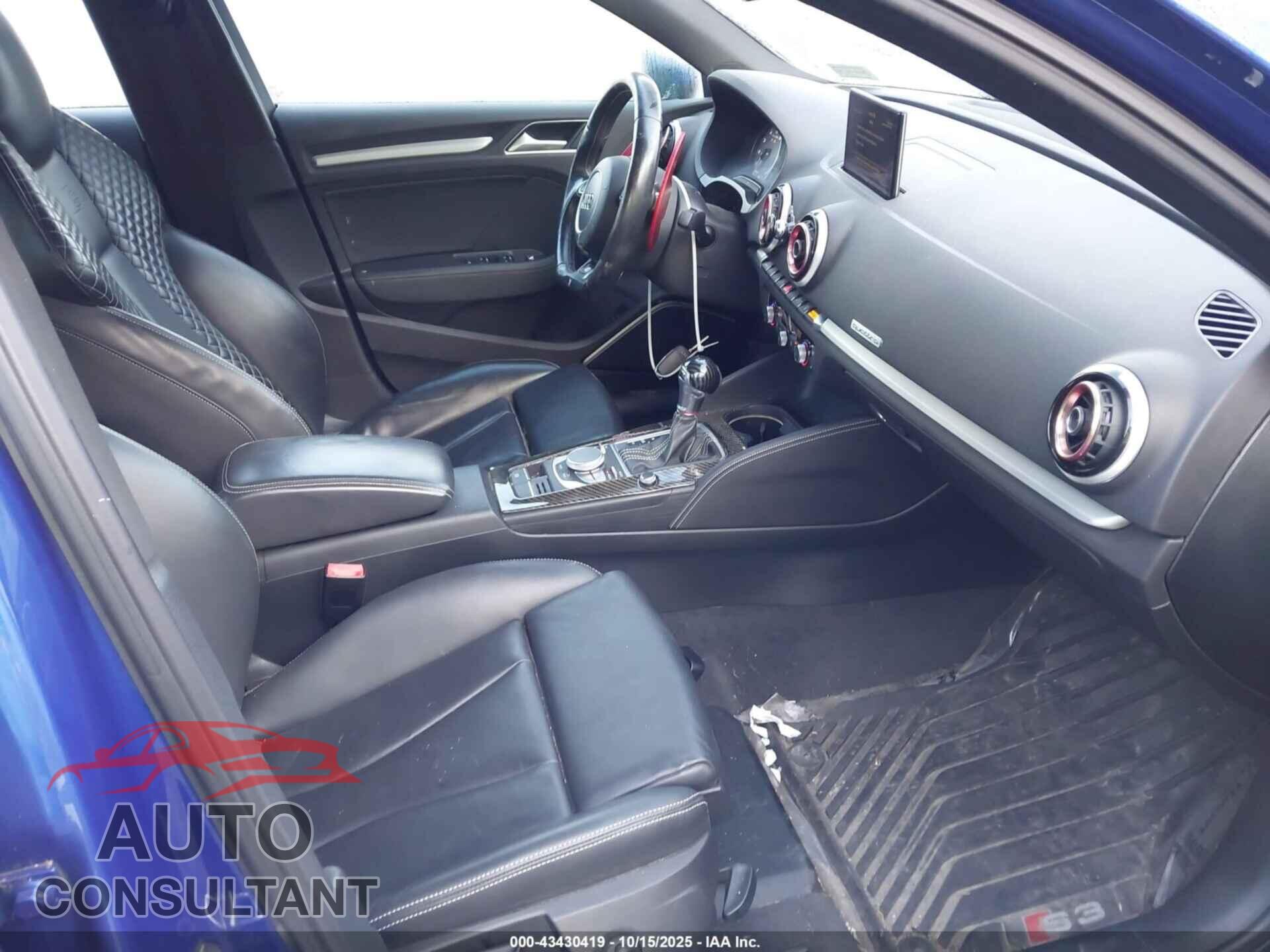 AUDI S3 2016 - WAUF1GFF0G1030144