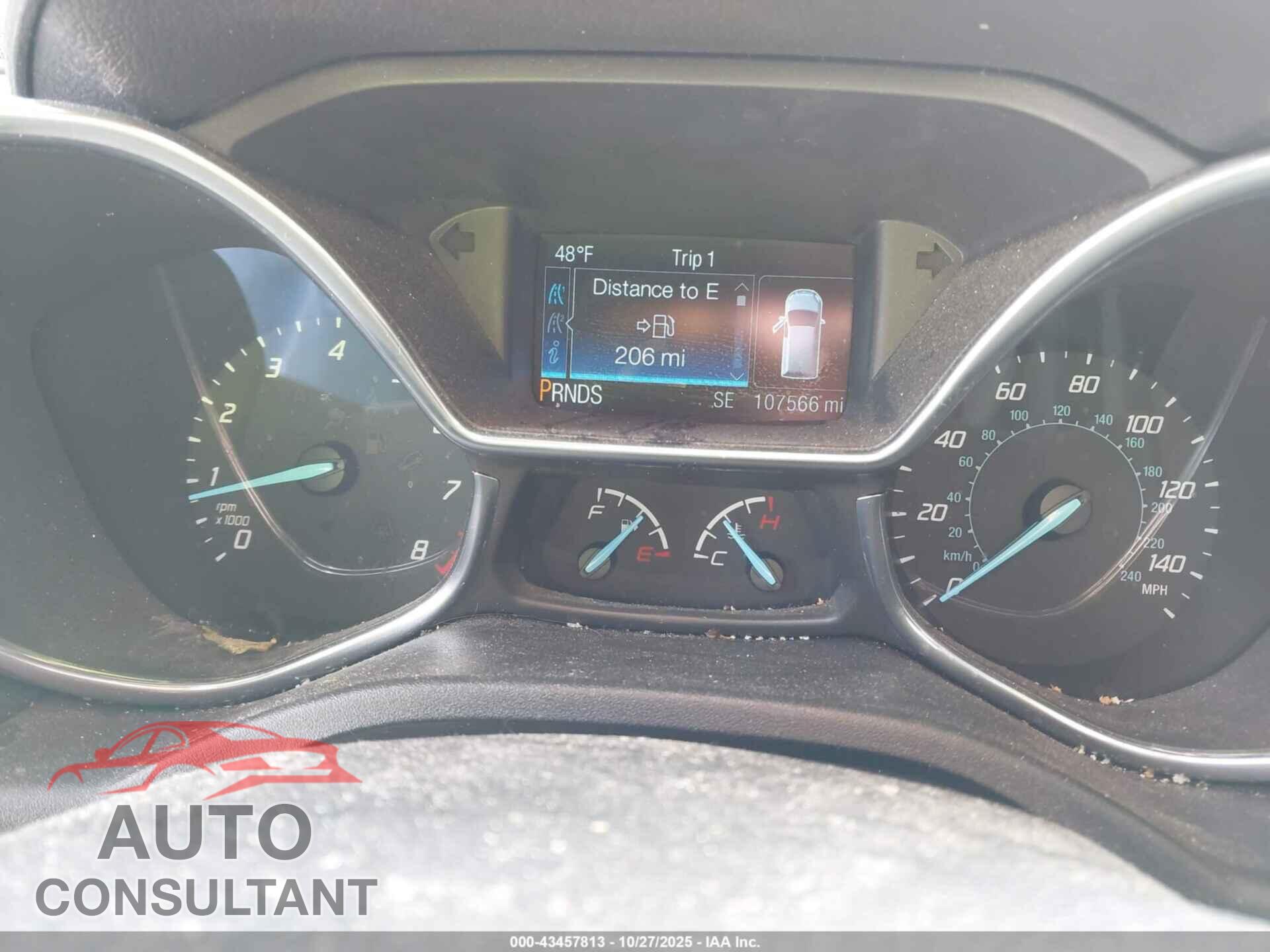 FORD TRANSIT CONNECT 2015 - NM0GS9F75F1195871