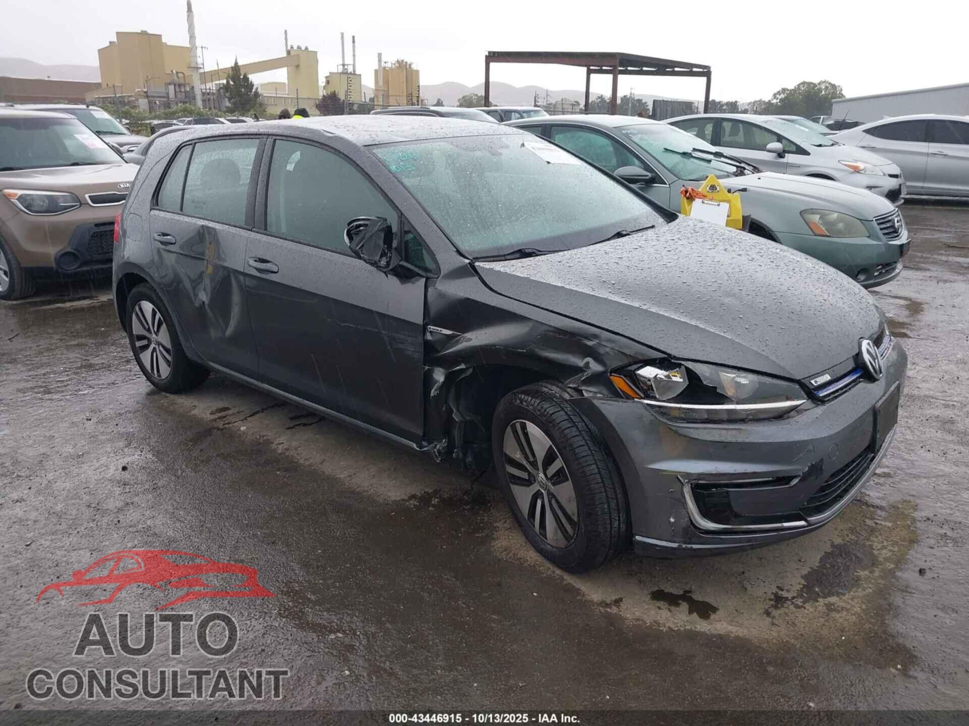 VOLKSWAGEN E-GOLF 2019 - WVWKR7AU0KW902401