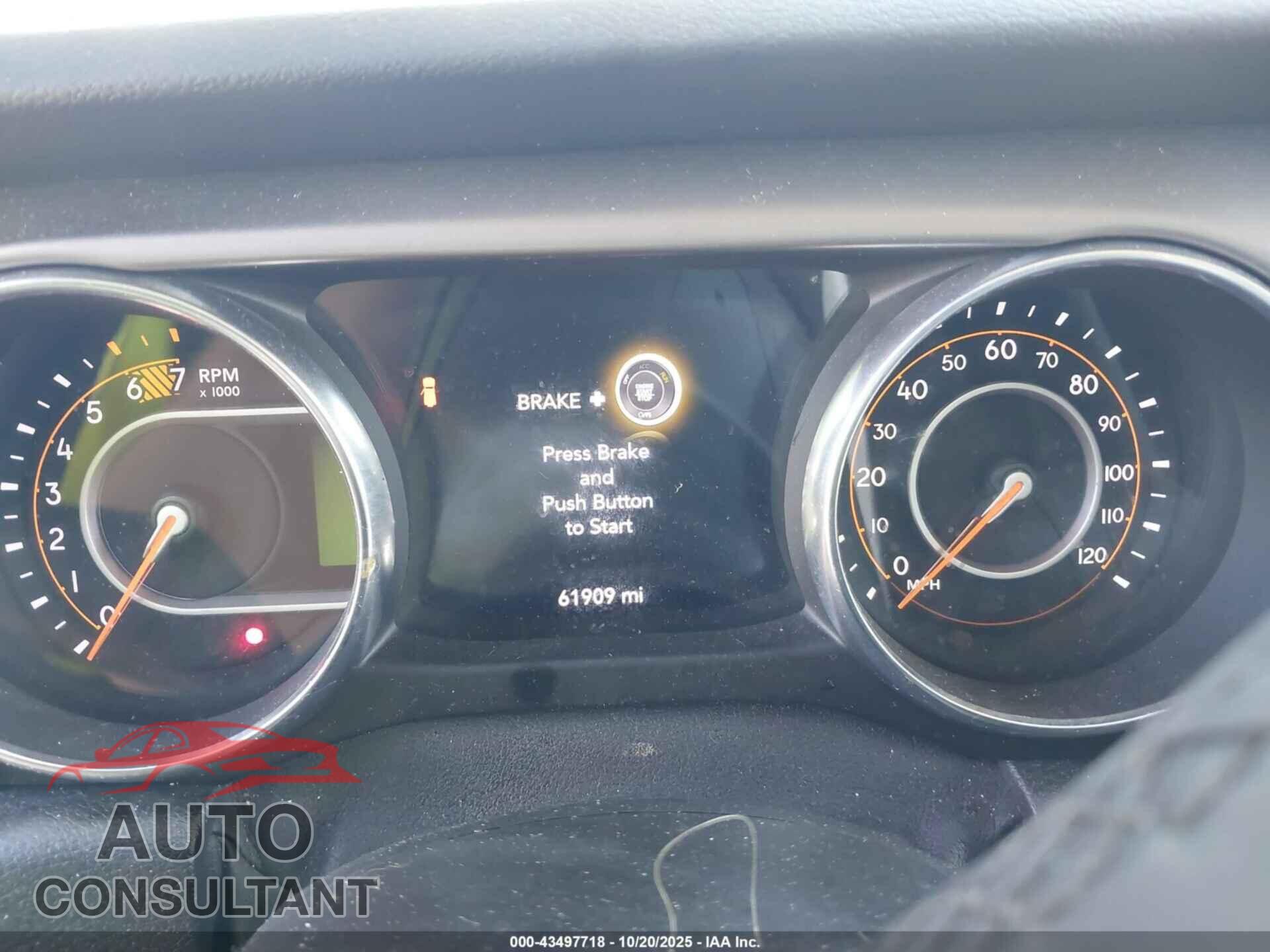 JEEP WRANGLER 2020 - 1C4GJXAN3LW266757