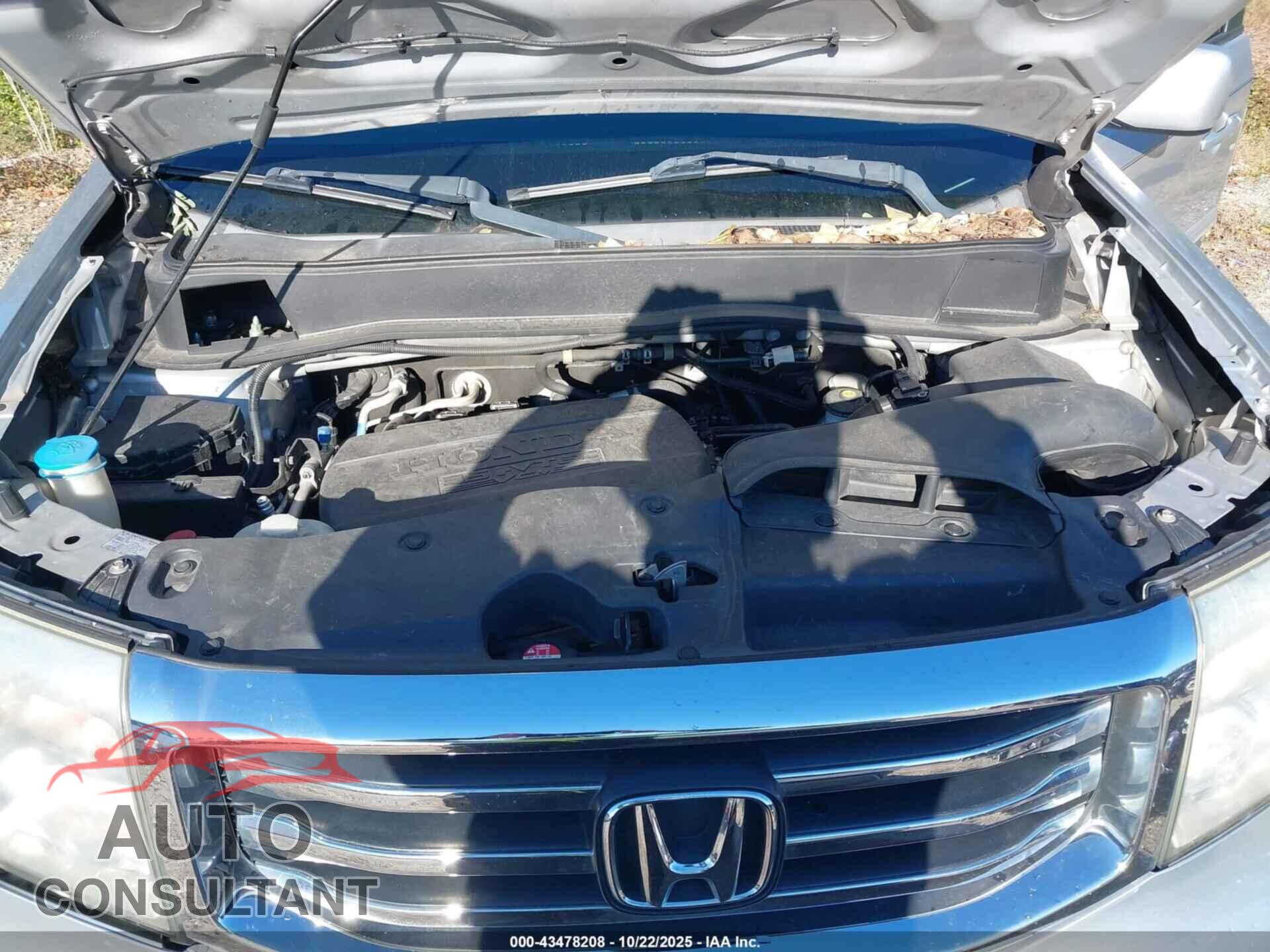 HONDA PILOT 2013 - 5FNYF3H48DB029313