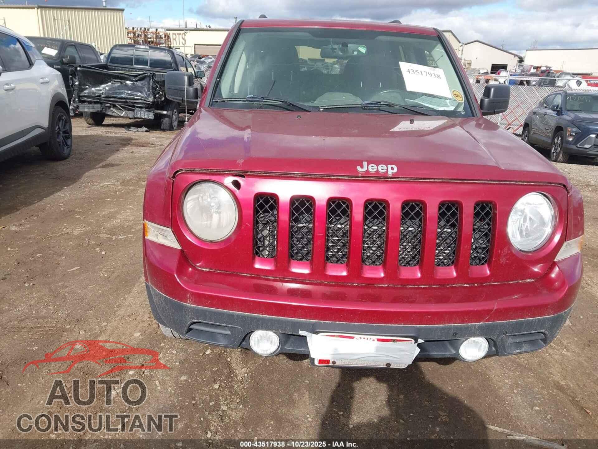 JEEP PATRIOT 2015 - 1C4NJPFB2FD295835