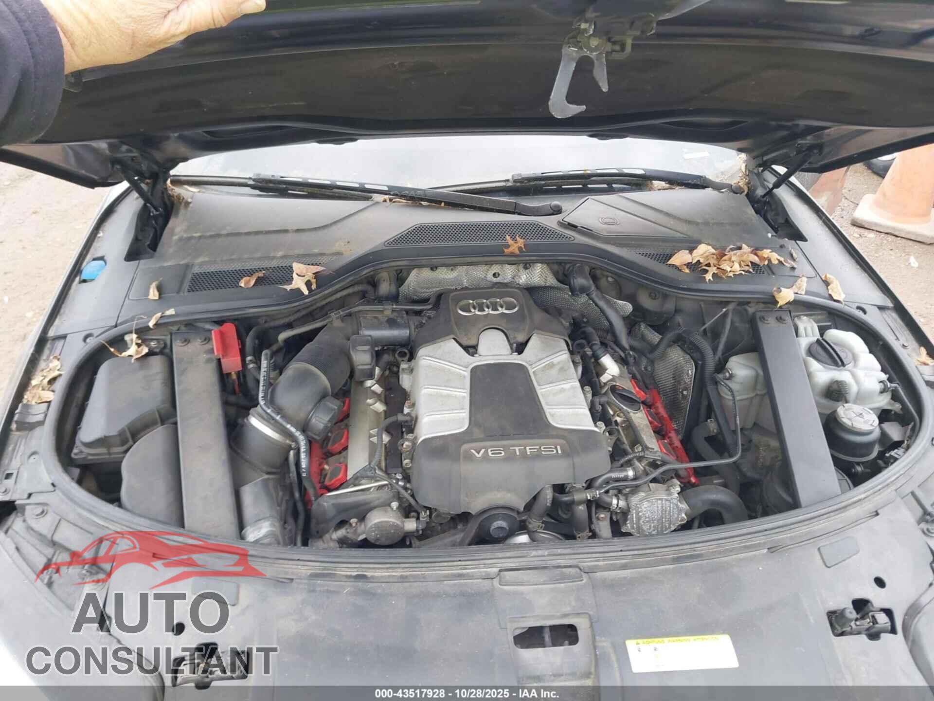 AUDI A8 2013 - WAUAGAFD5DN030391