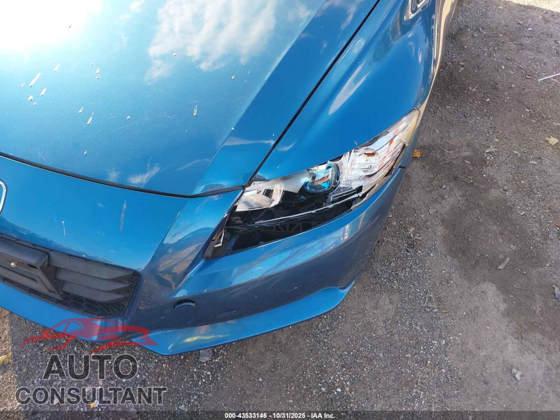 HONDA CR-Z 2011 - JHMZF1C46BS010452