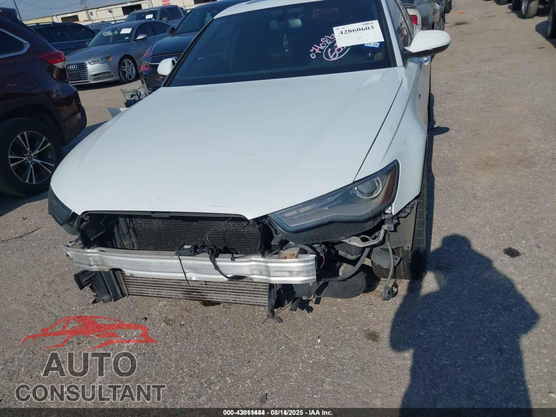 AUDI A6 2016 - WAUDFAFC3GN086051