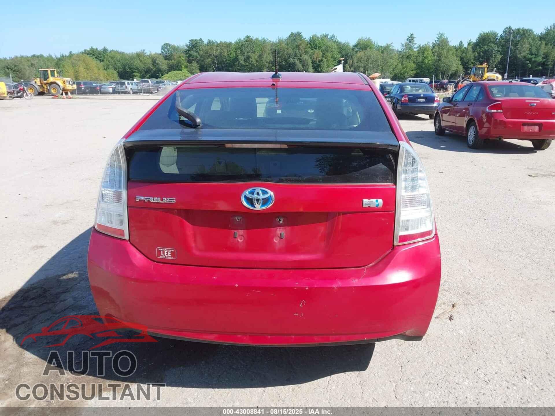 TOYOTA PRIUS 2010 - JTDKN3DU6A0214713