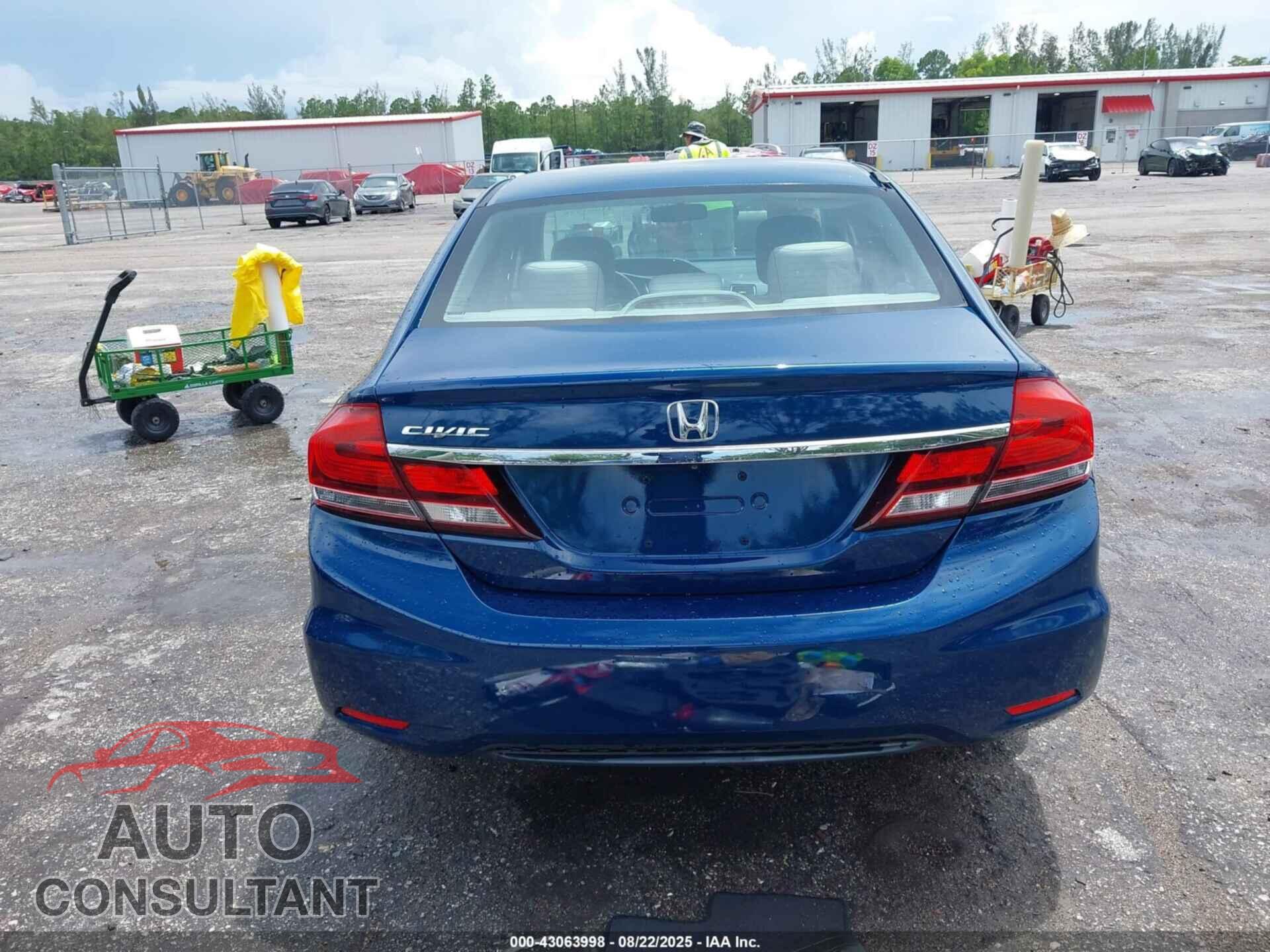HONDA CIVIC 2013 - 19XFB2F52DE081146