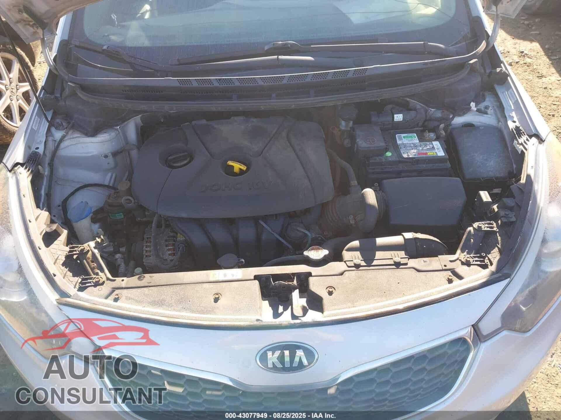 KIA FORTE 2015 - KNAFK4A64F5371833