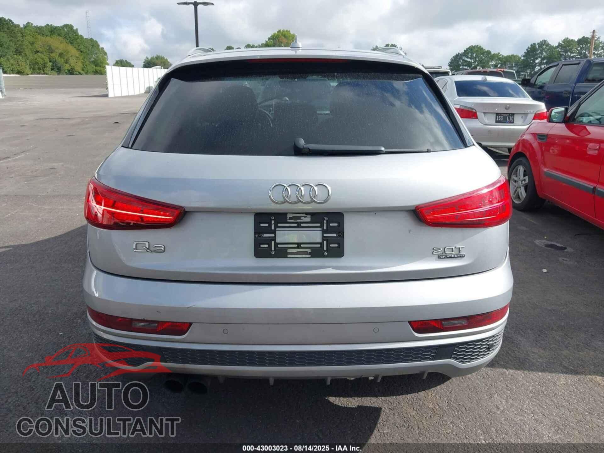 AUDI Q3 2016 - WA1GFCFS0GR021597