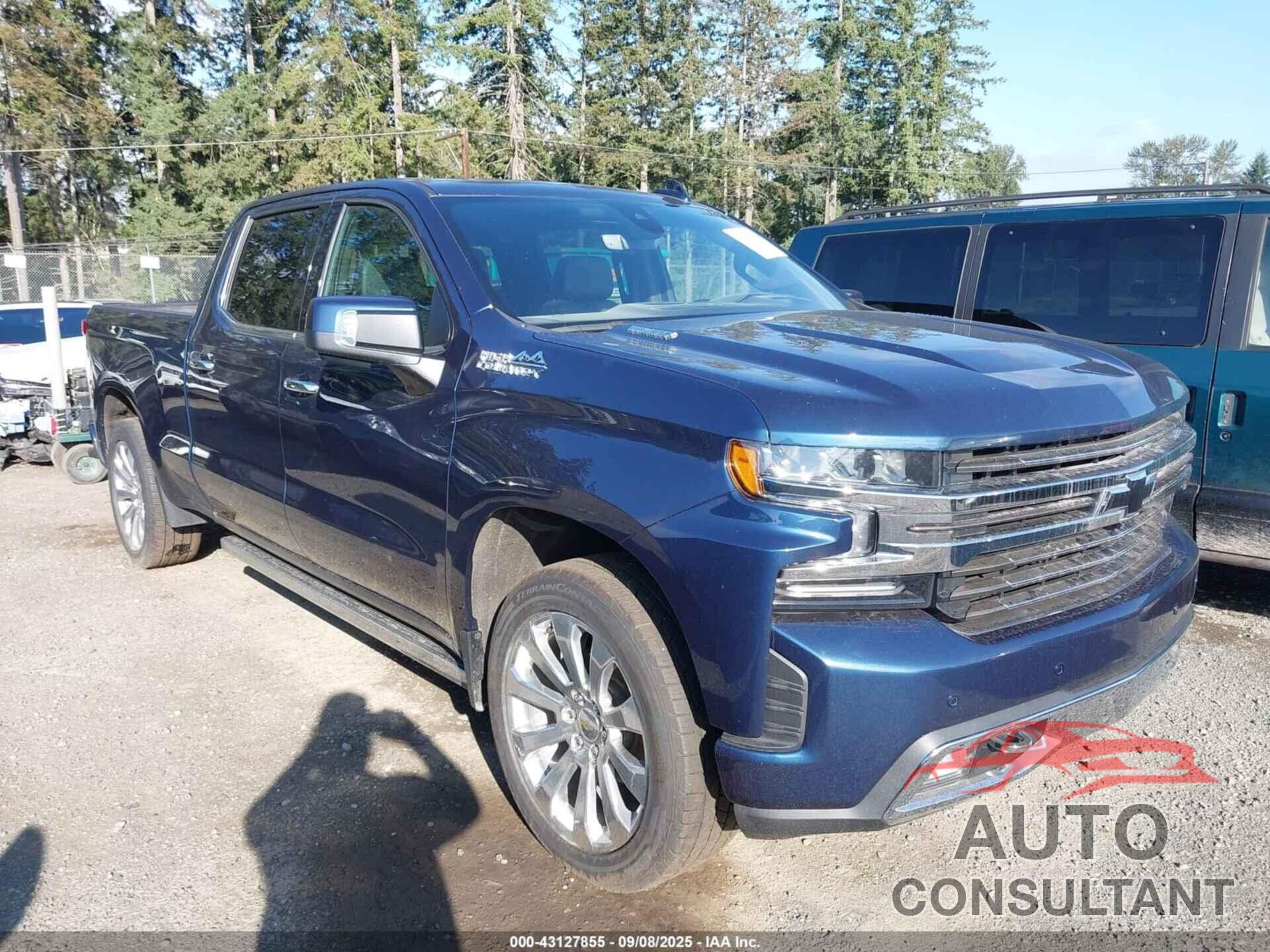 CHEVROLET SILVERADO 1500 2021 - 3GCUYHET3MG281725