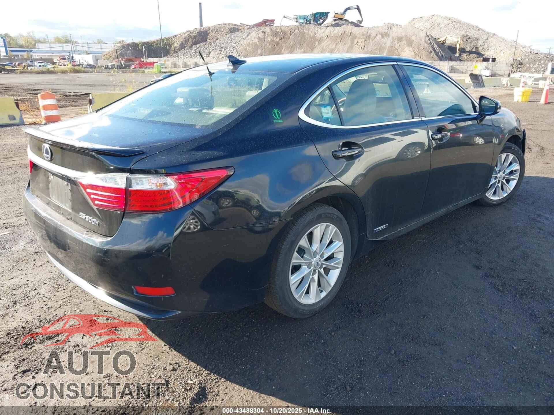 LEXUS ES 300H 2014 - JTHBW1GG1E2041764