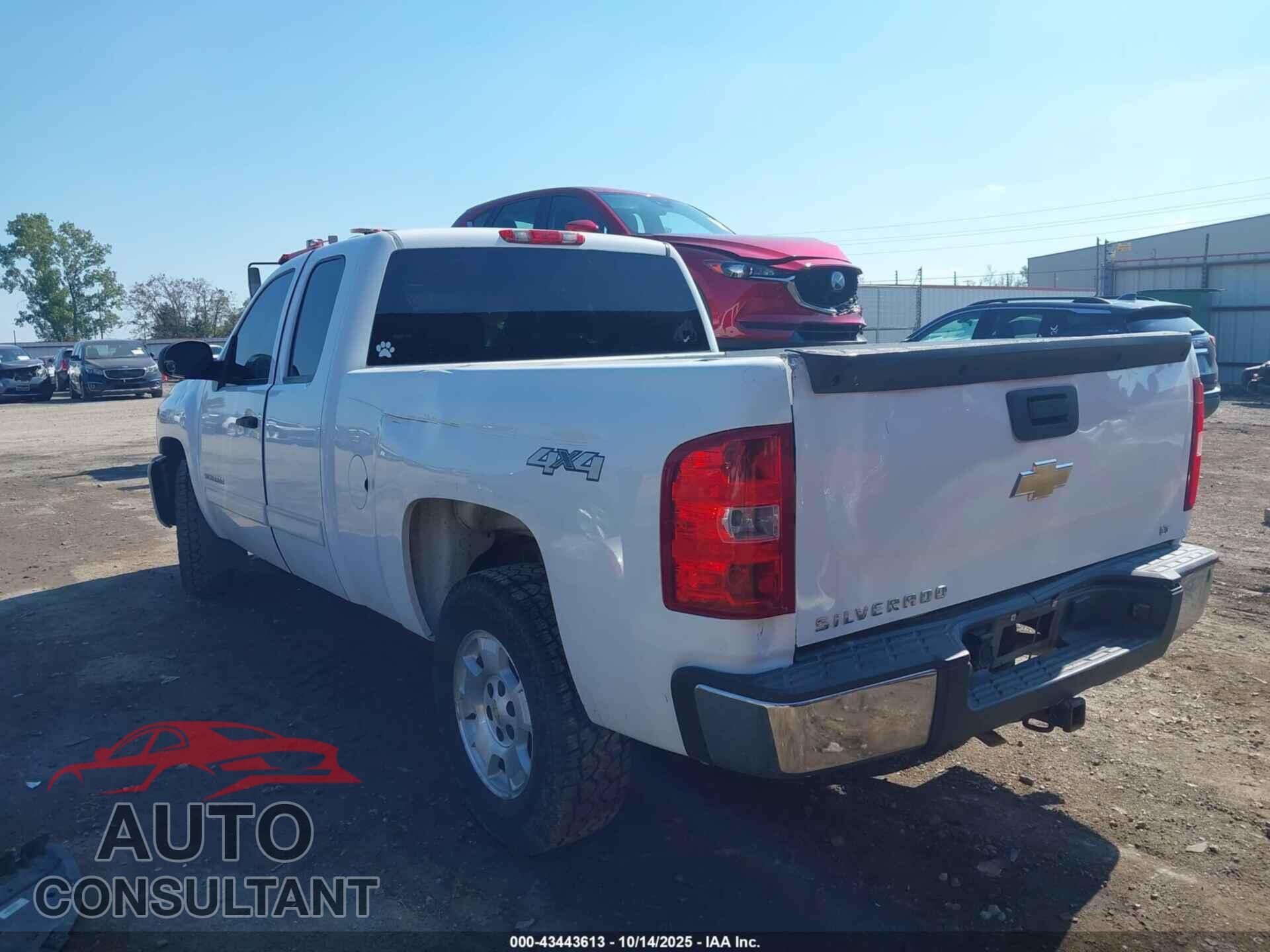 CHEVROLET SILVERADO 1500 2011 - 1GCRKSE37BZ271085