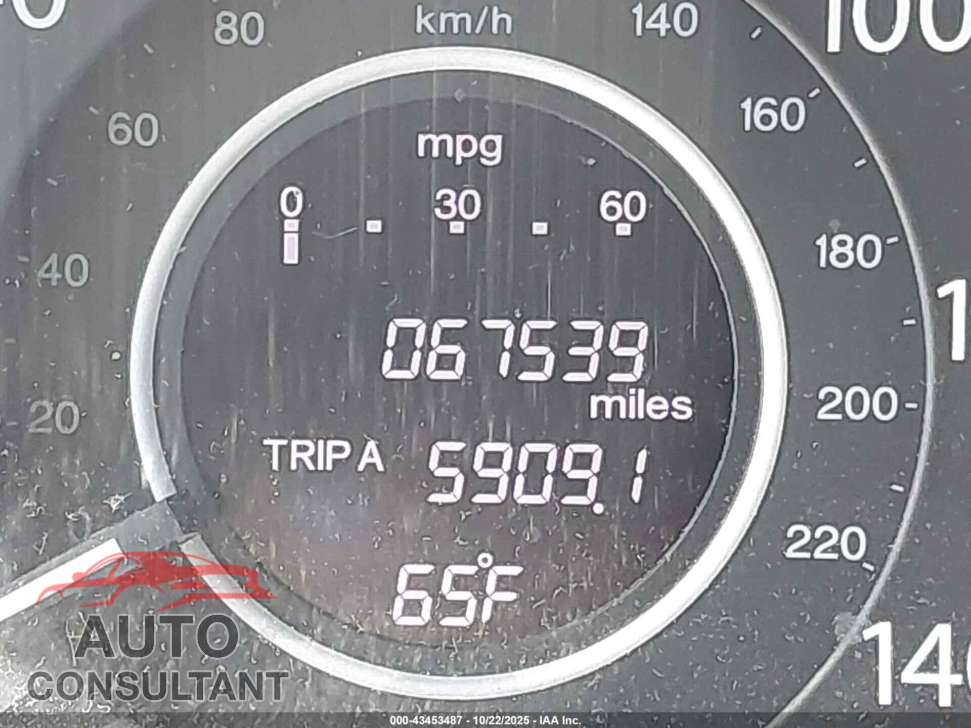HONDA CR-V 2013 - 5J6RM3H39DL046534