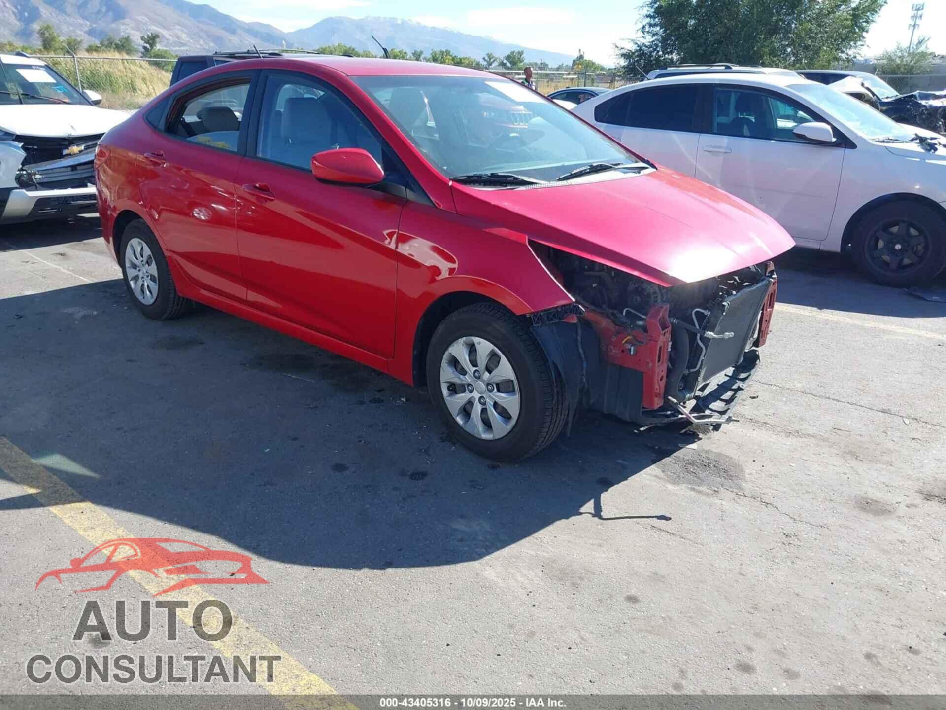 HYUNDAI ACCENT 2015 - KMHCT4AE1FU818758