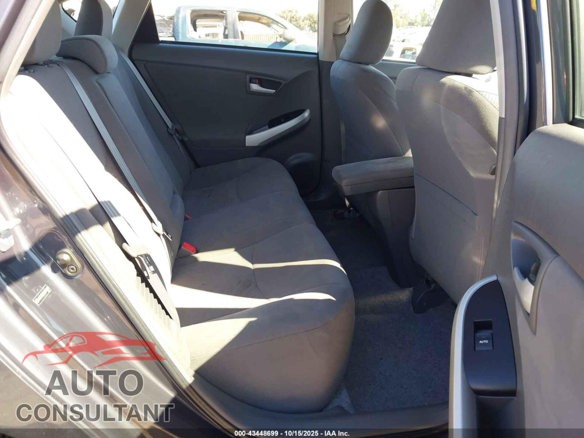 TOYOTA PRIUS 2010 - JTDKN3DUXA1311049