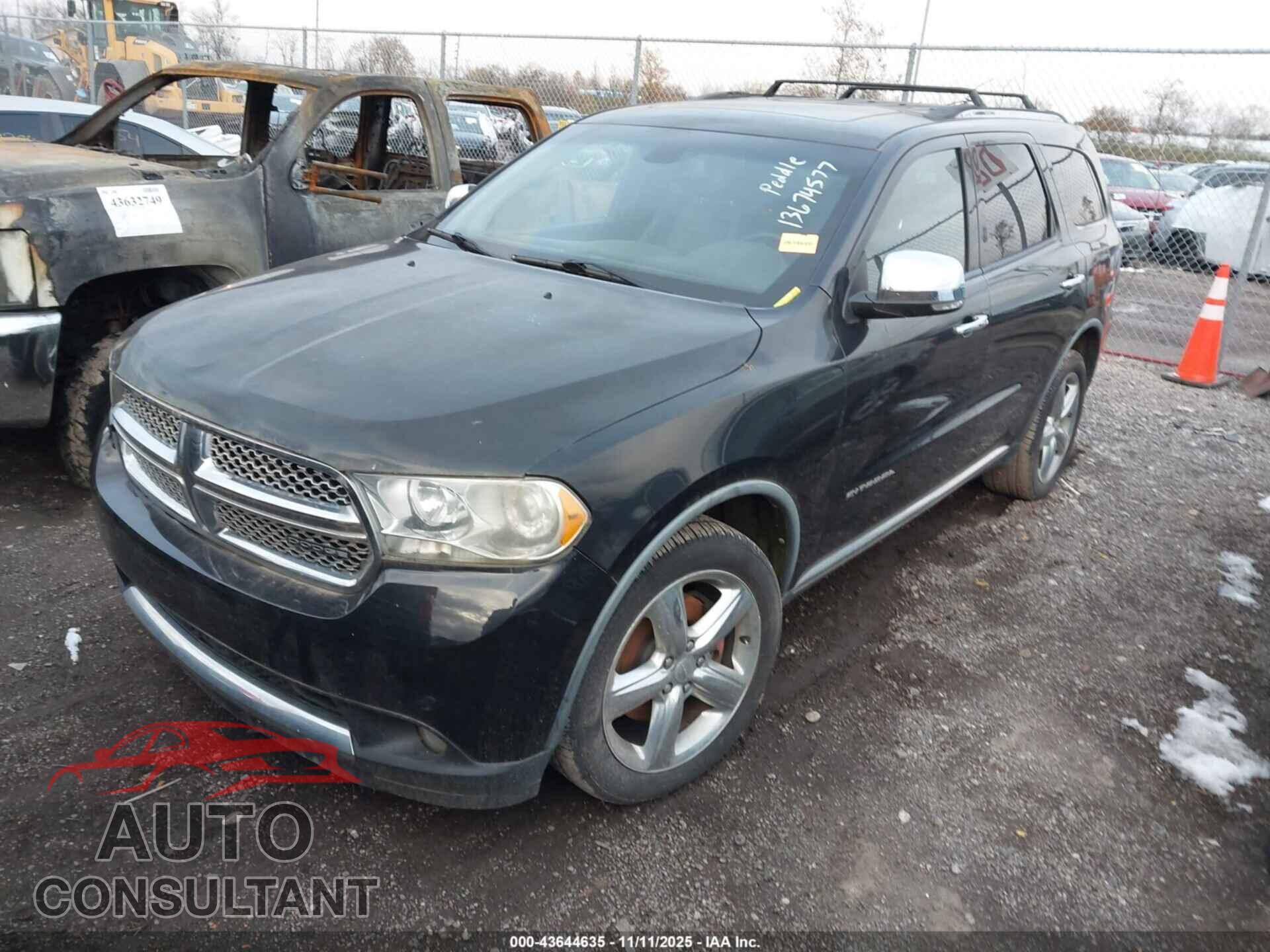 DODGE DURANGO 2011 - 1D4SE5GT8BC695520