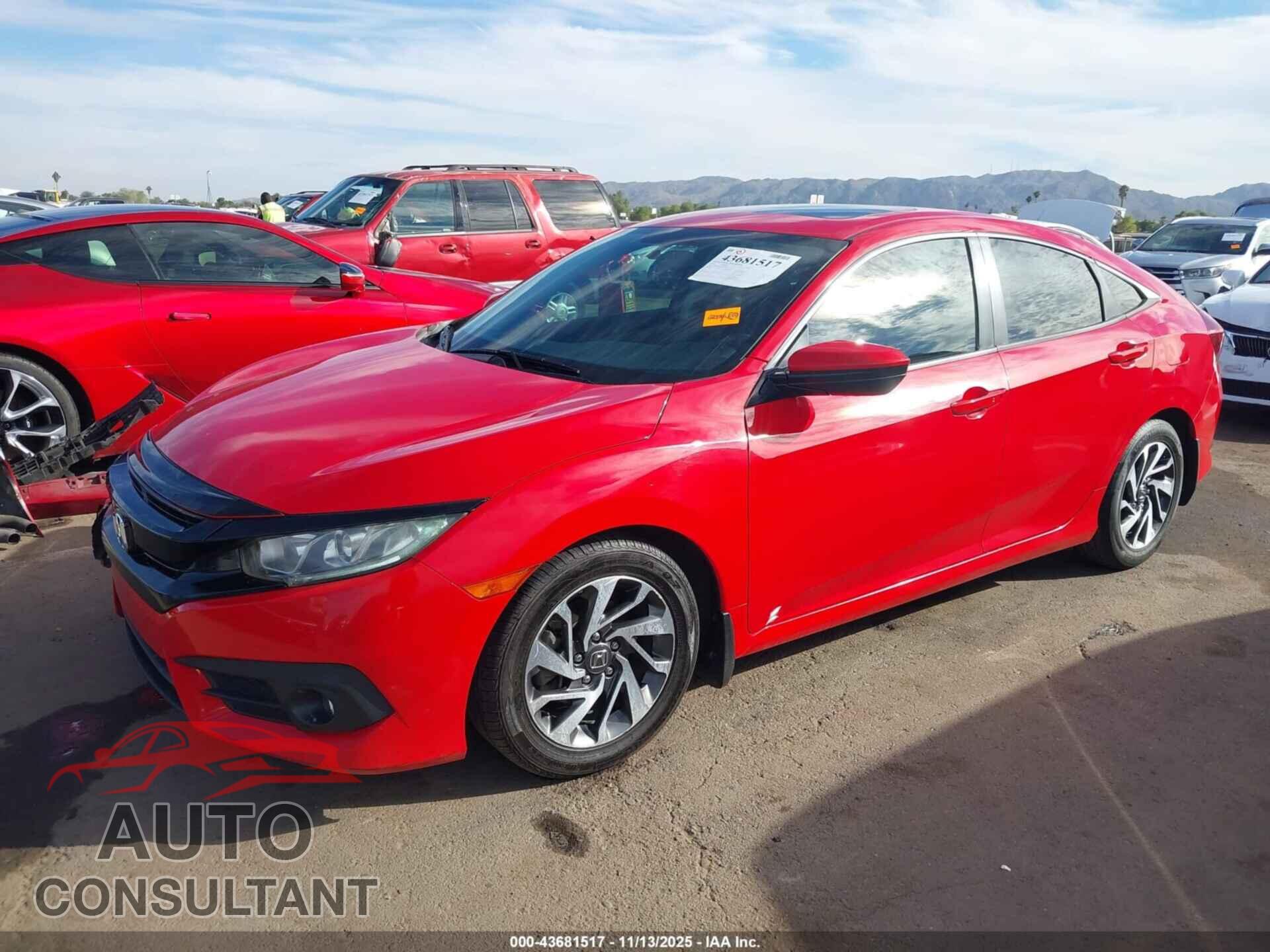 HONDA CIVIC 2016 - 2HGFC2F75GH538329