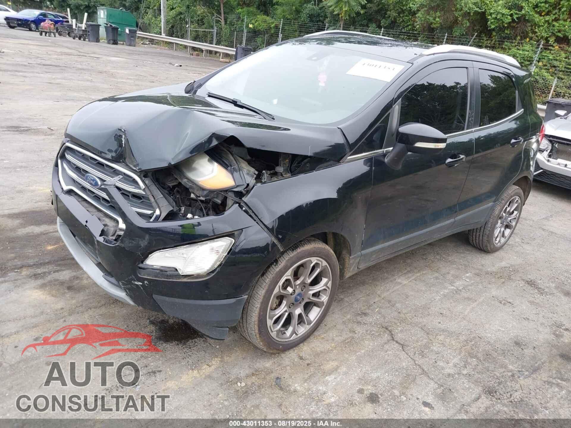 FORD ECOSPORT 2018 - MAJ6P1WLXJC214514