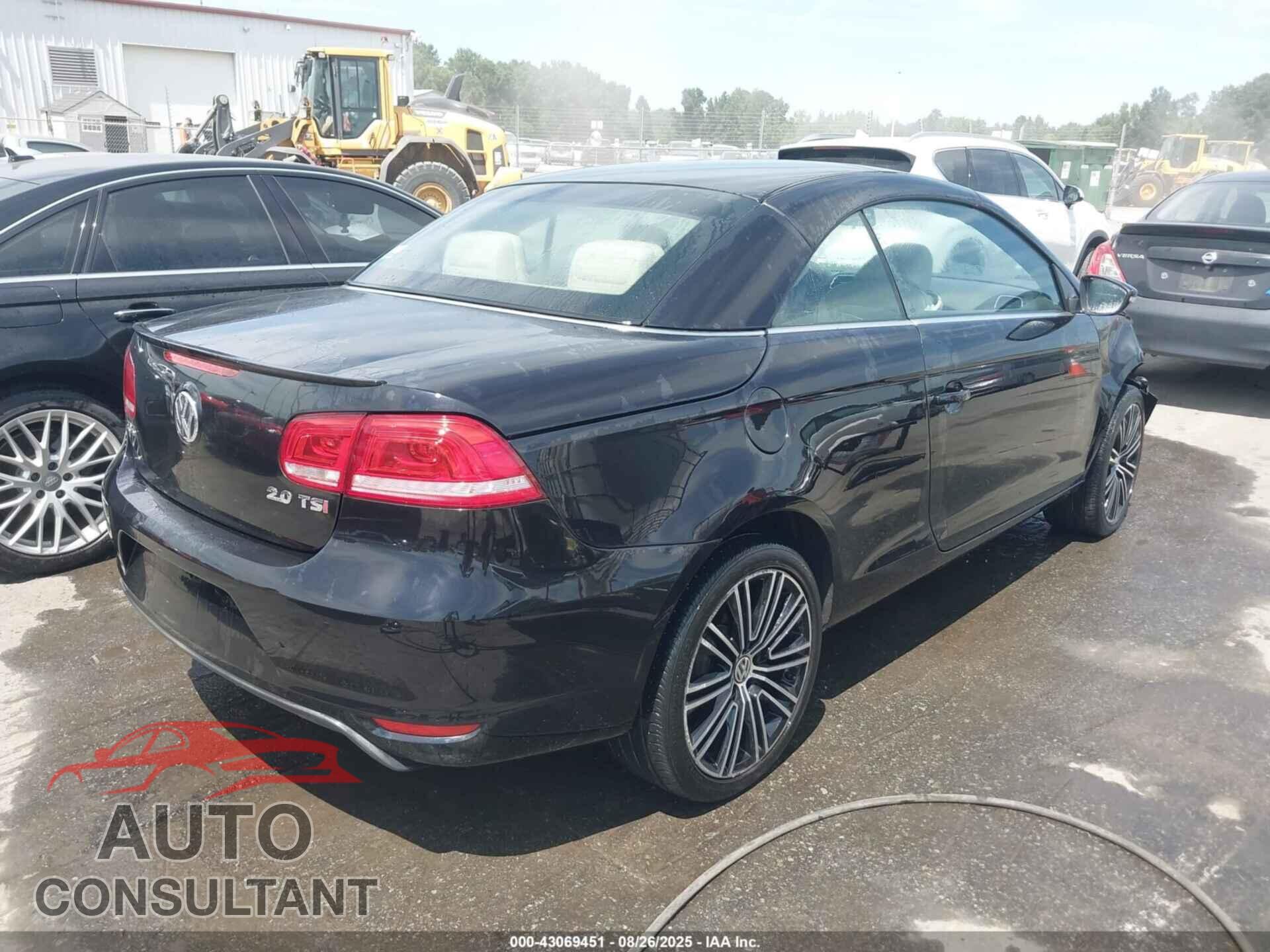 VOLKSWAGEN EOS 2014 - WVWBW8AH2EV006290