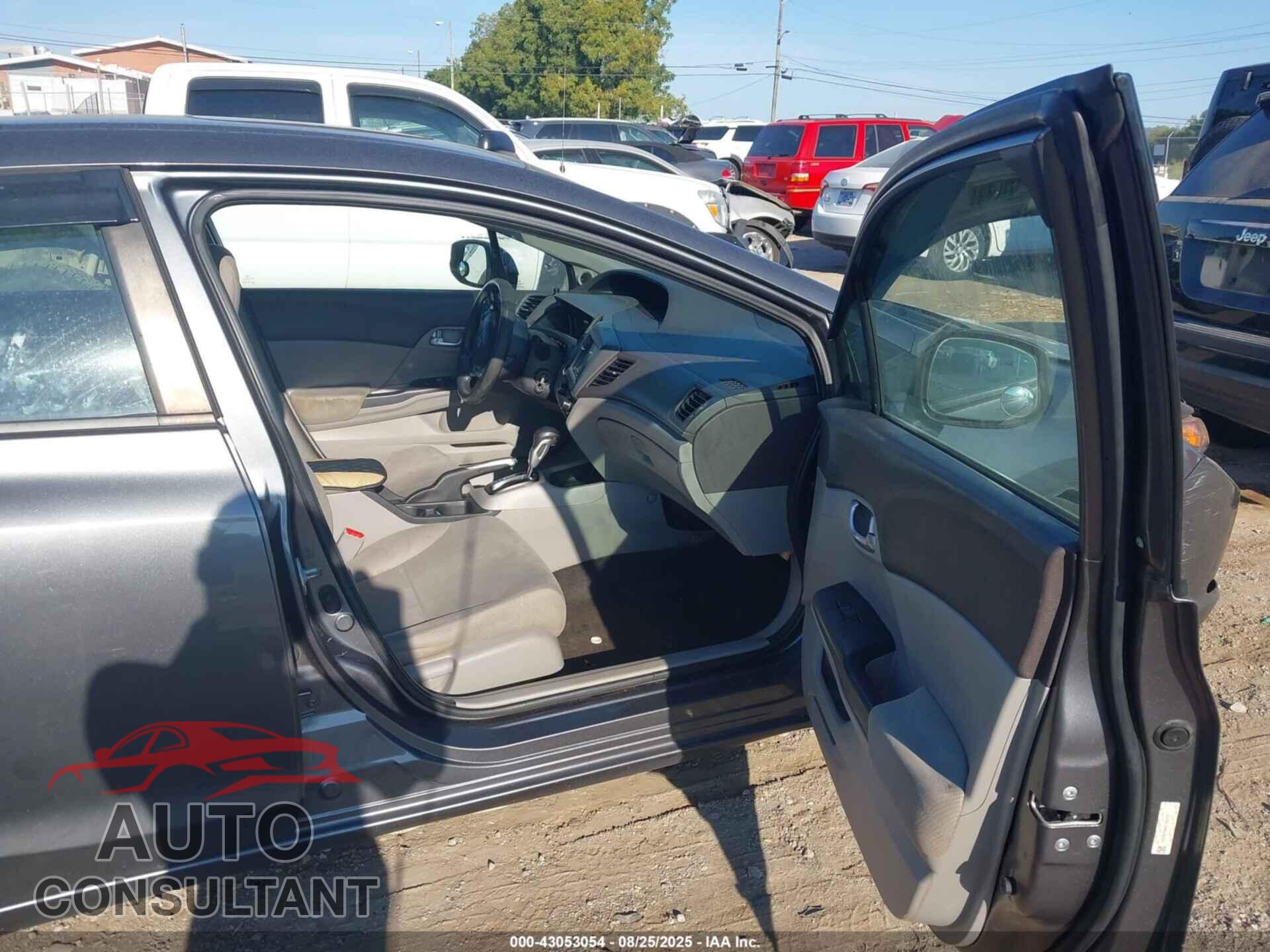 HONDA CIVIC 2012 - 19XFB2F84CE102622